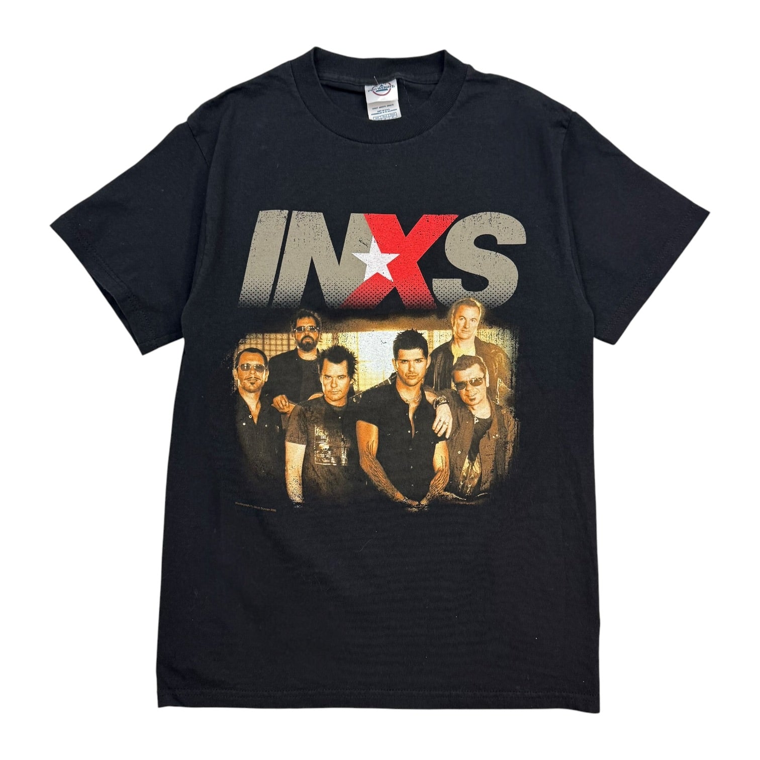 Vintage INXS Tour T-Shirt Black