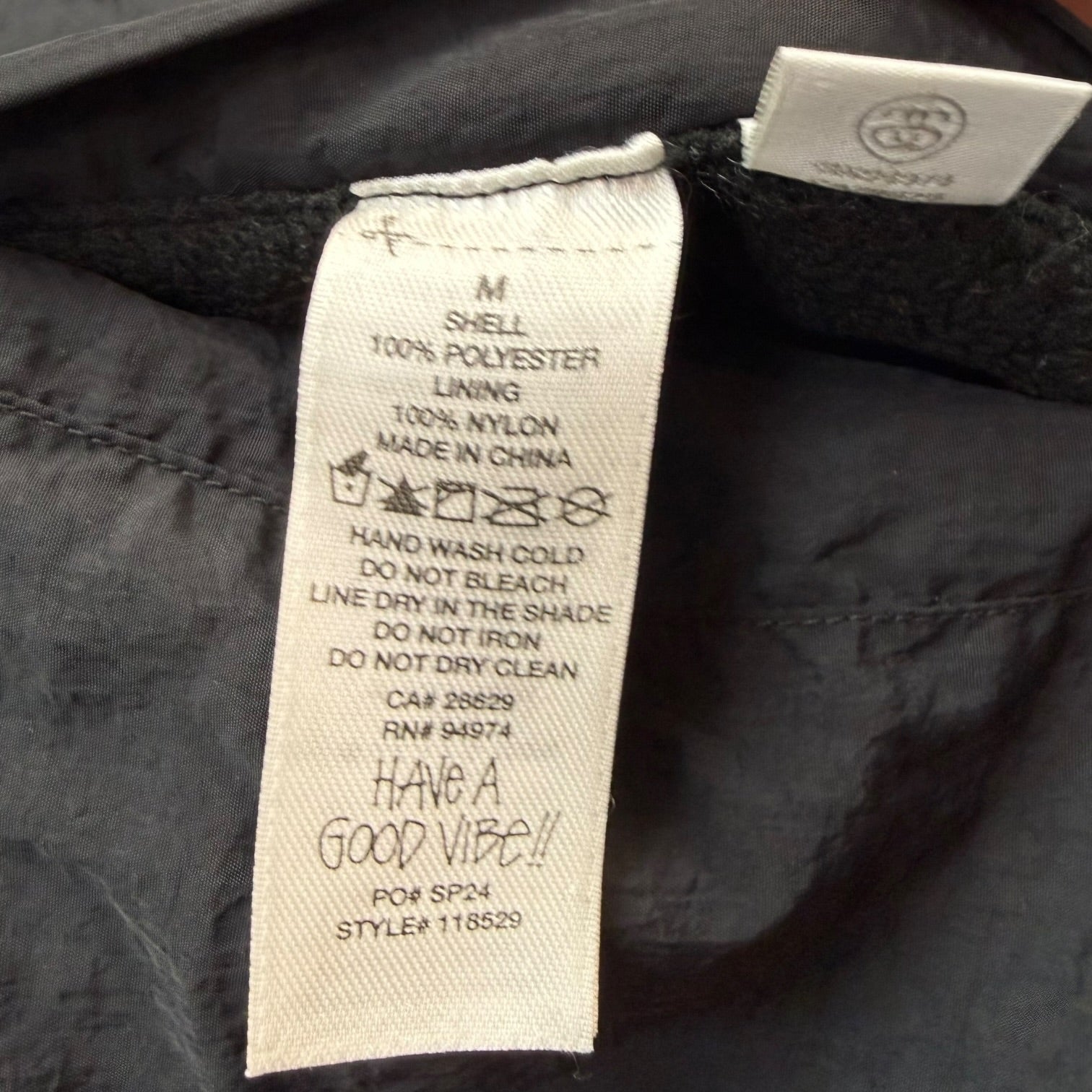 Stüssy 8 Ball Sherpa Reversible Jacket Natural/Black