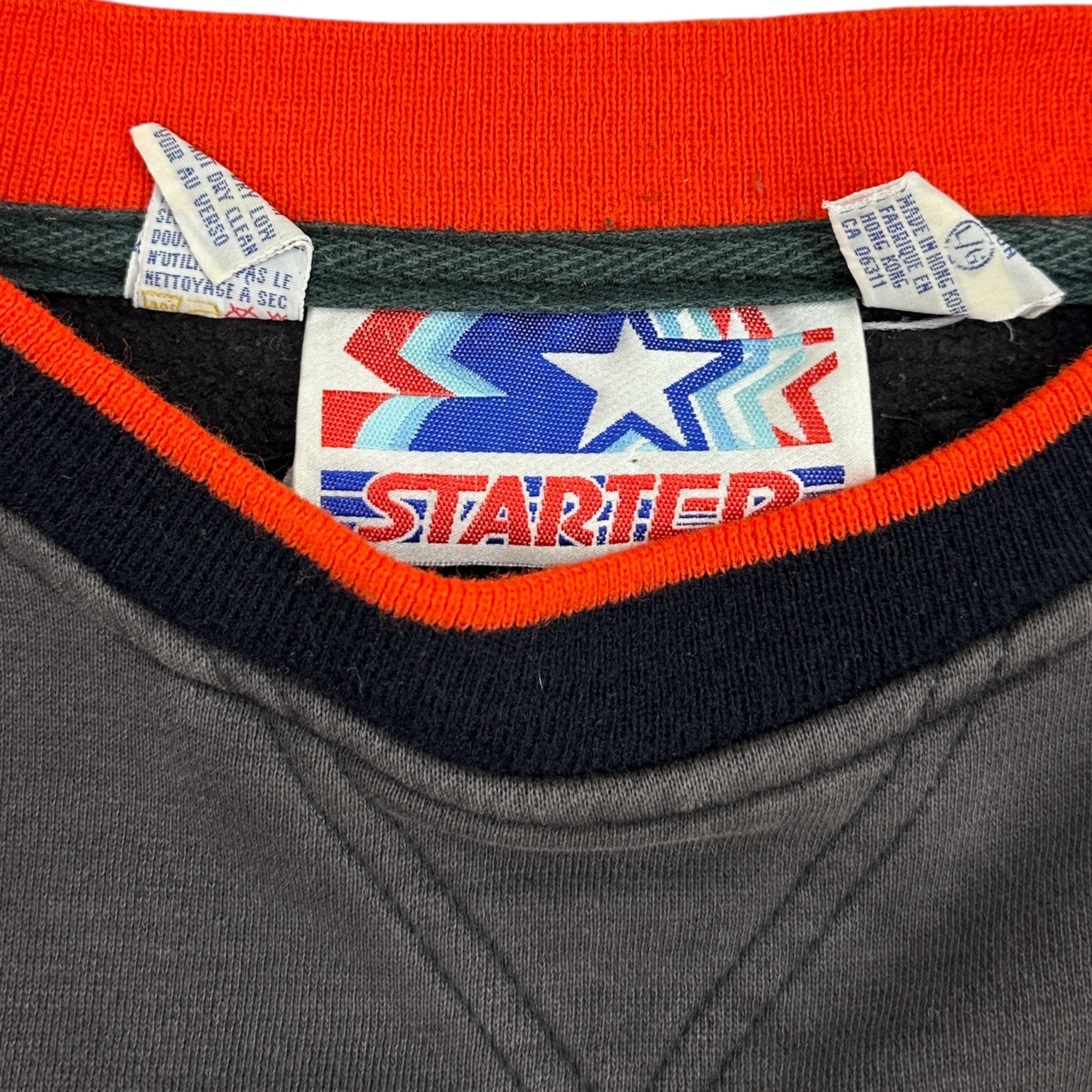 Vintage Starter Cincinnati Bengals Crewneck Grey/Orange