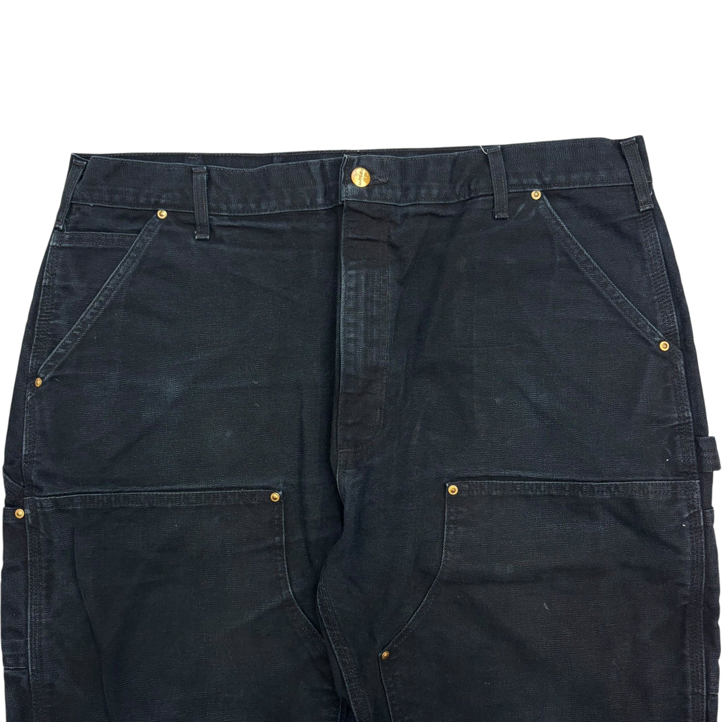 Vintage Carhartt Double Knee Pants Black