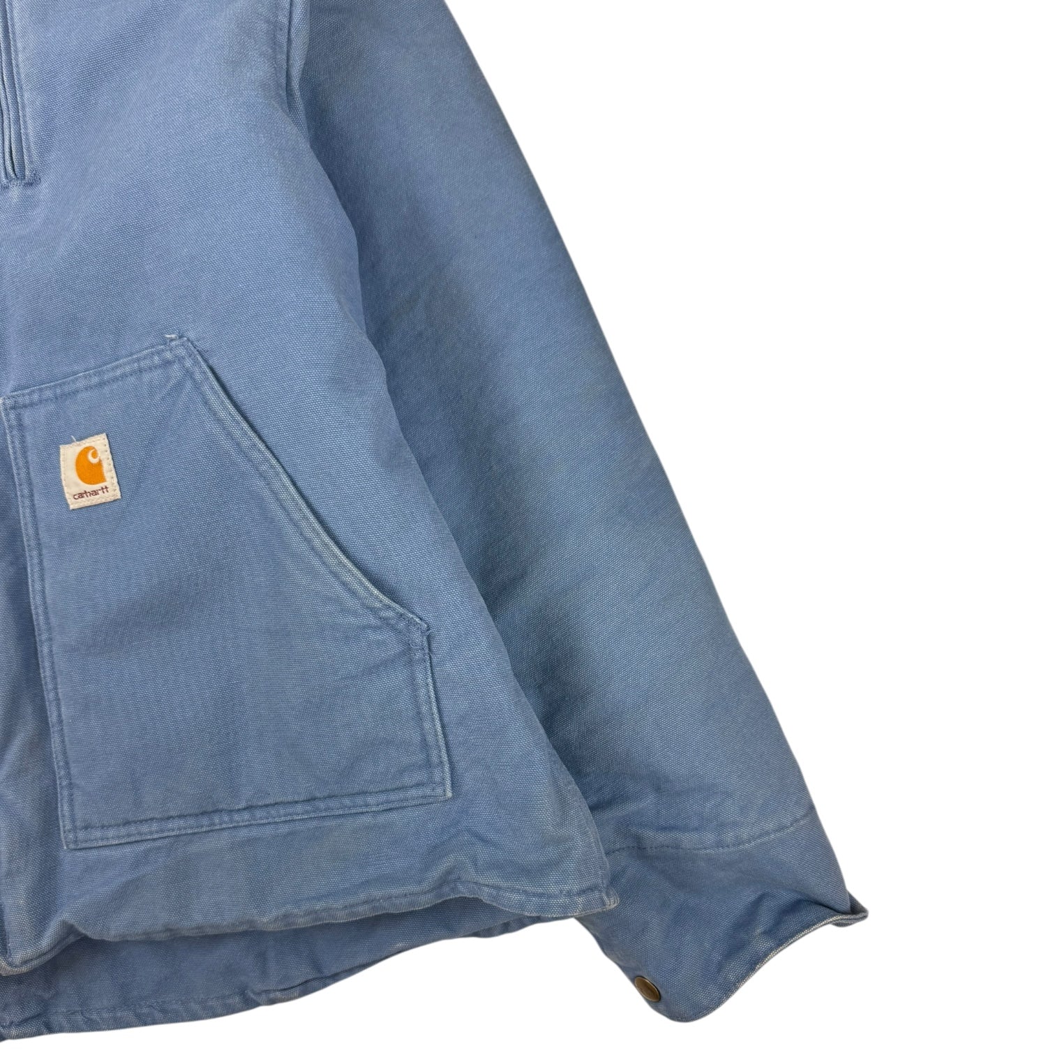 Vintage Carhartt Women’s Work Jacket Light Blue