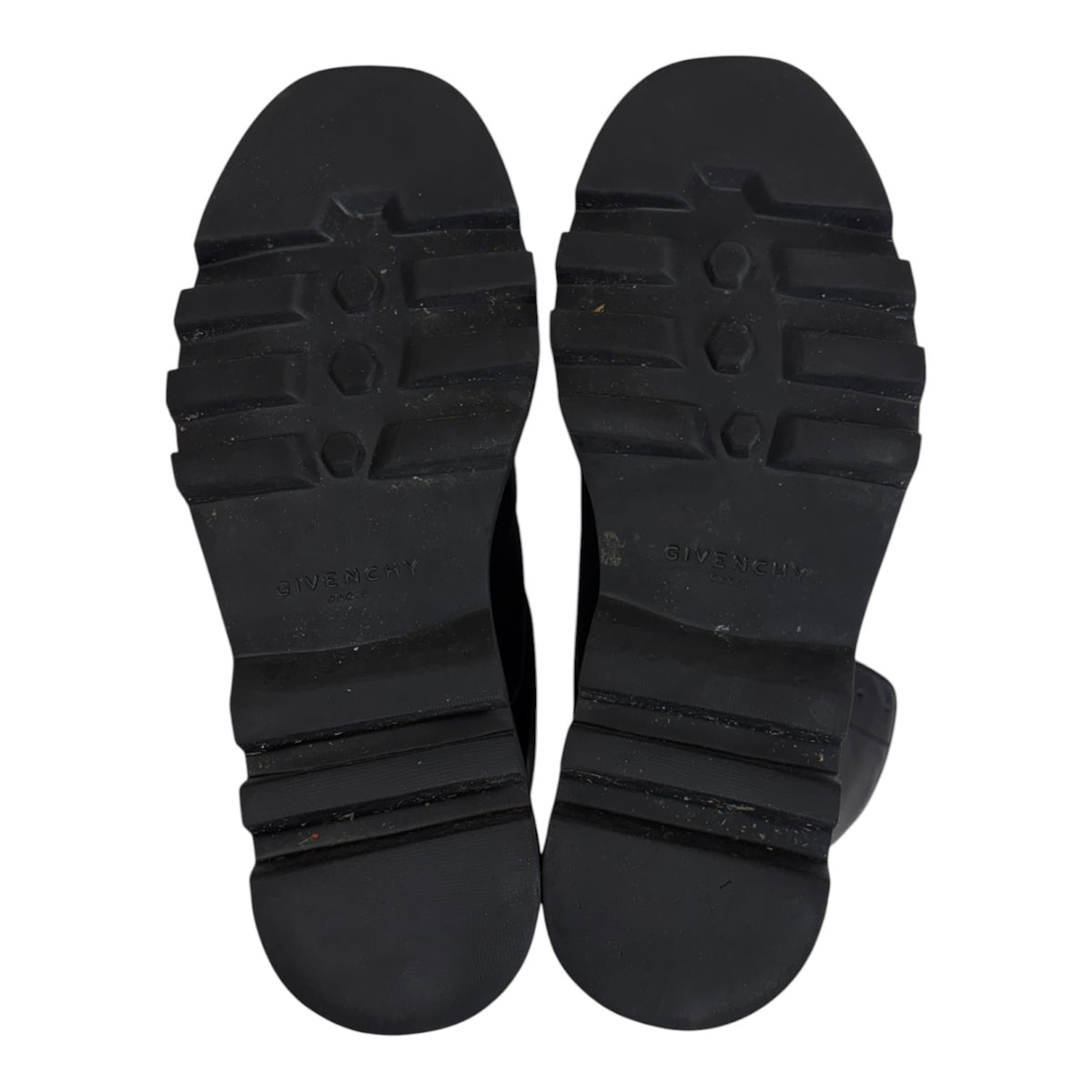 Givenchy Leather Combat Boots Black (Used)