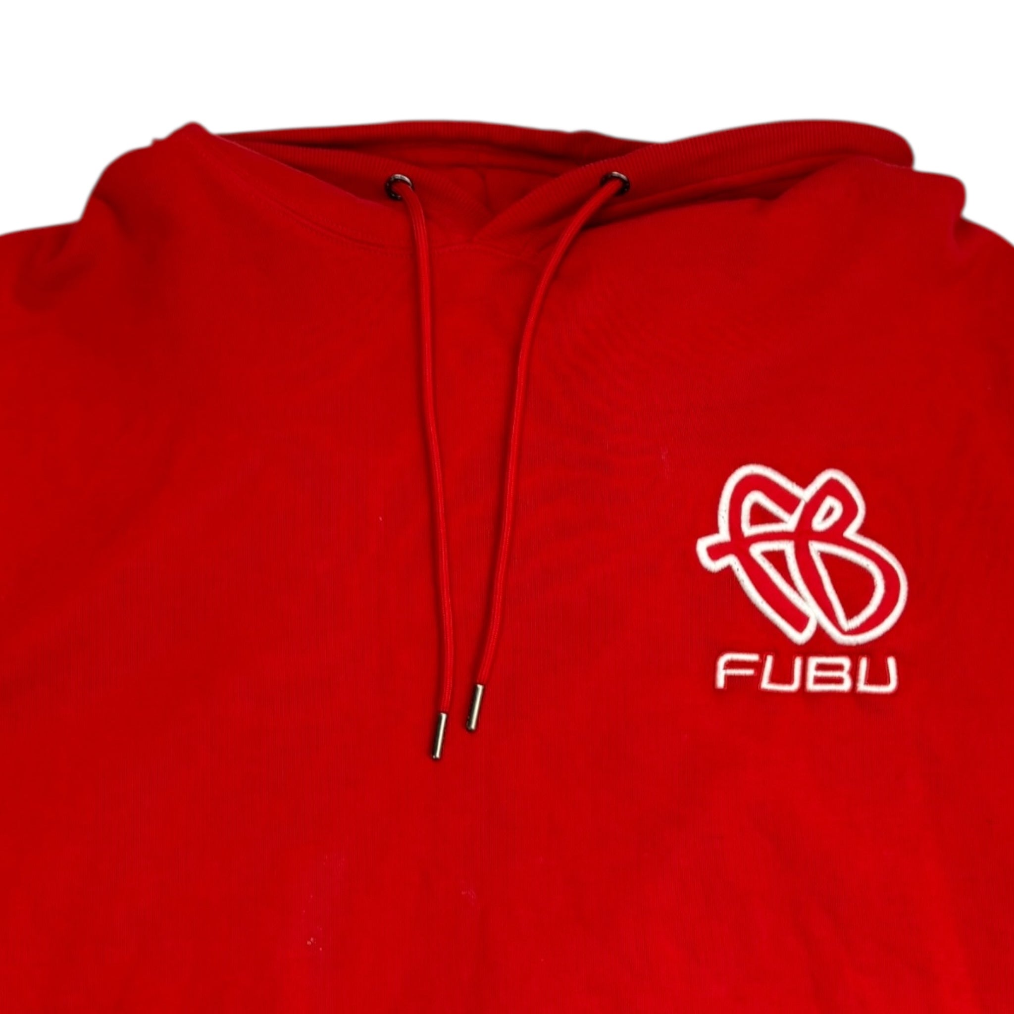 Vintage Y2K Fubu Pocket Logo Hoodie