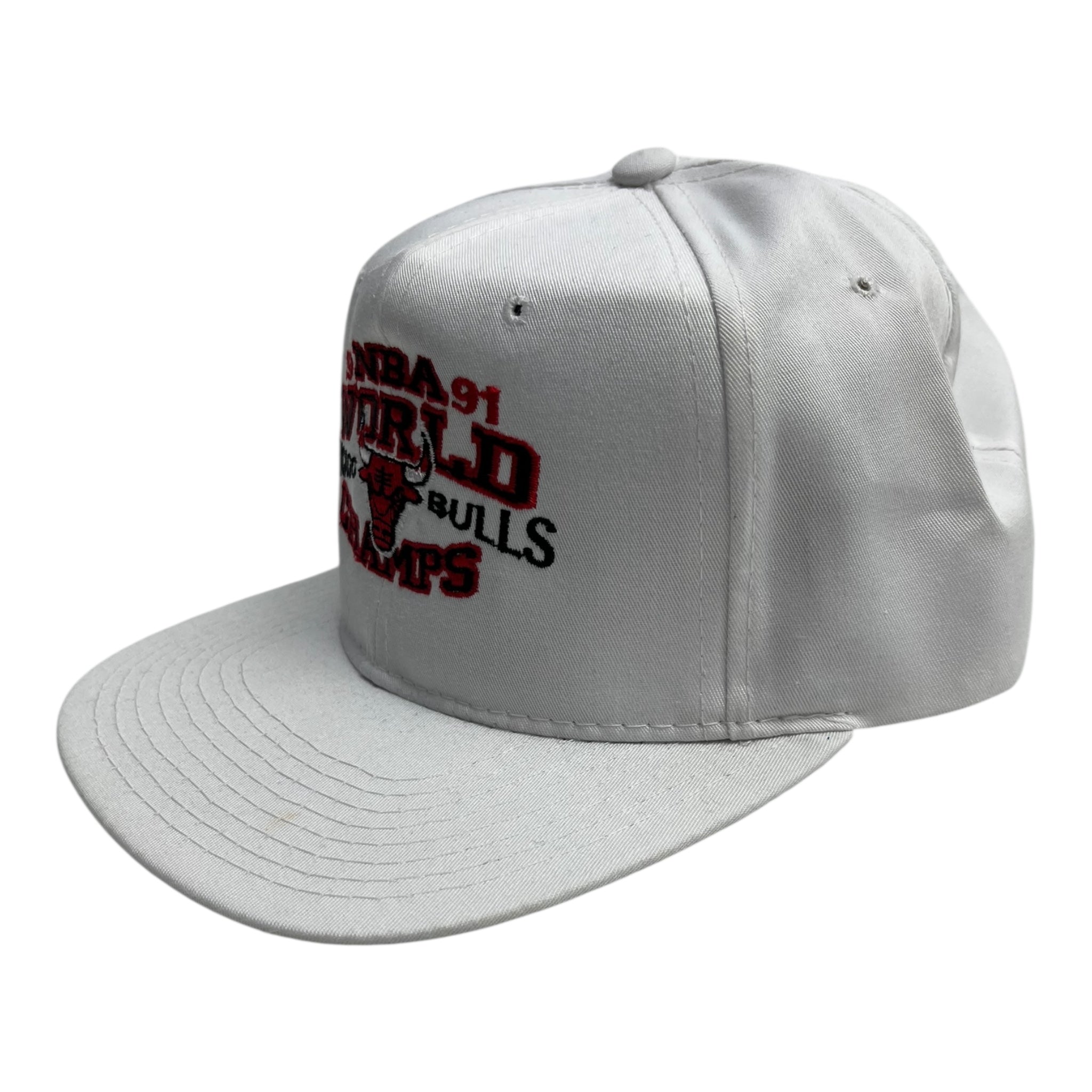 1991 Chicago Bulls World Champs Ted Fletcher SnapBack Hat