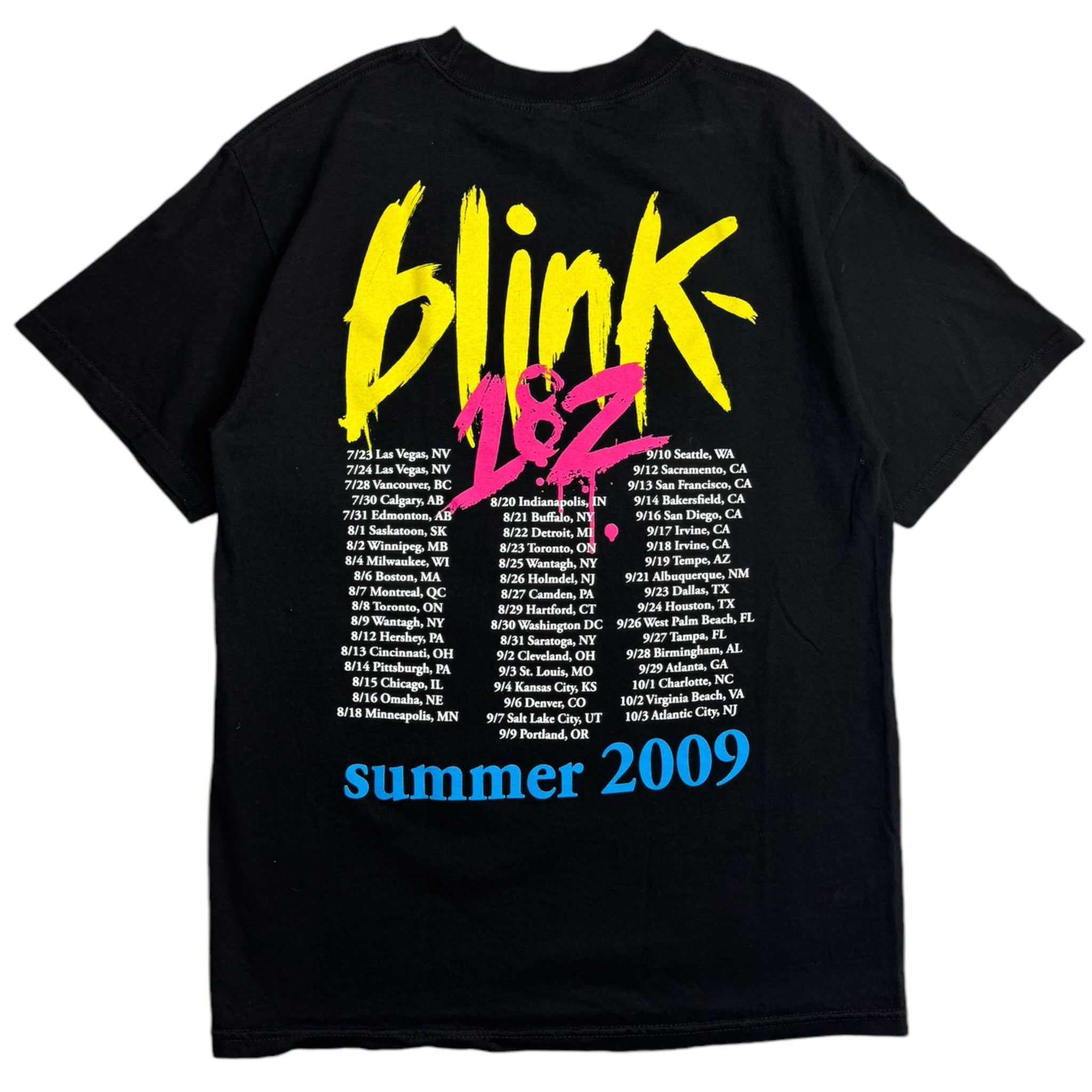 2009 Blink-182 Summer Tour T-Shirt