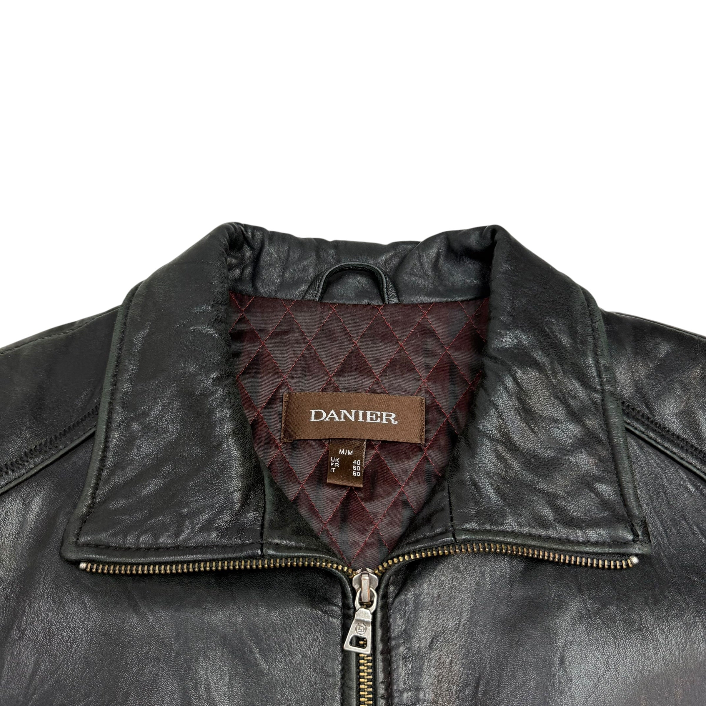 Vintage Danier Leather Jacket Black
