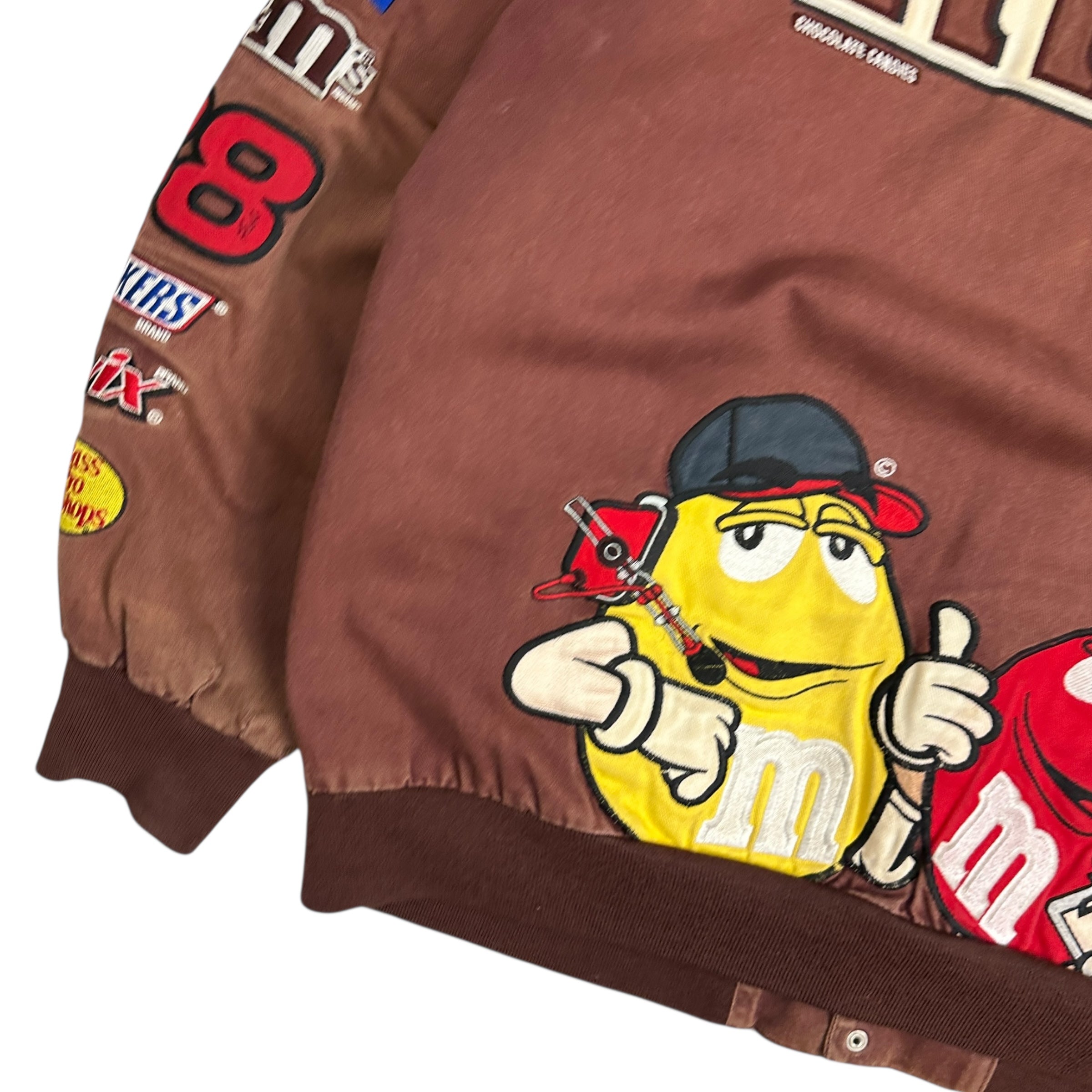 Vintage M&M’s Elliot Sander Racing Jacket Brown