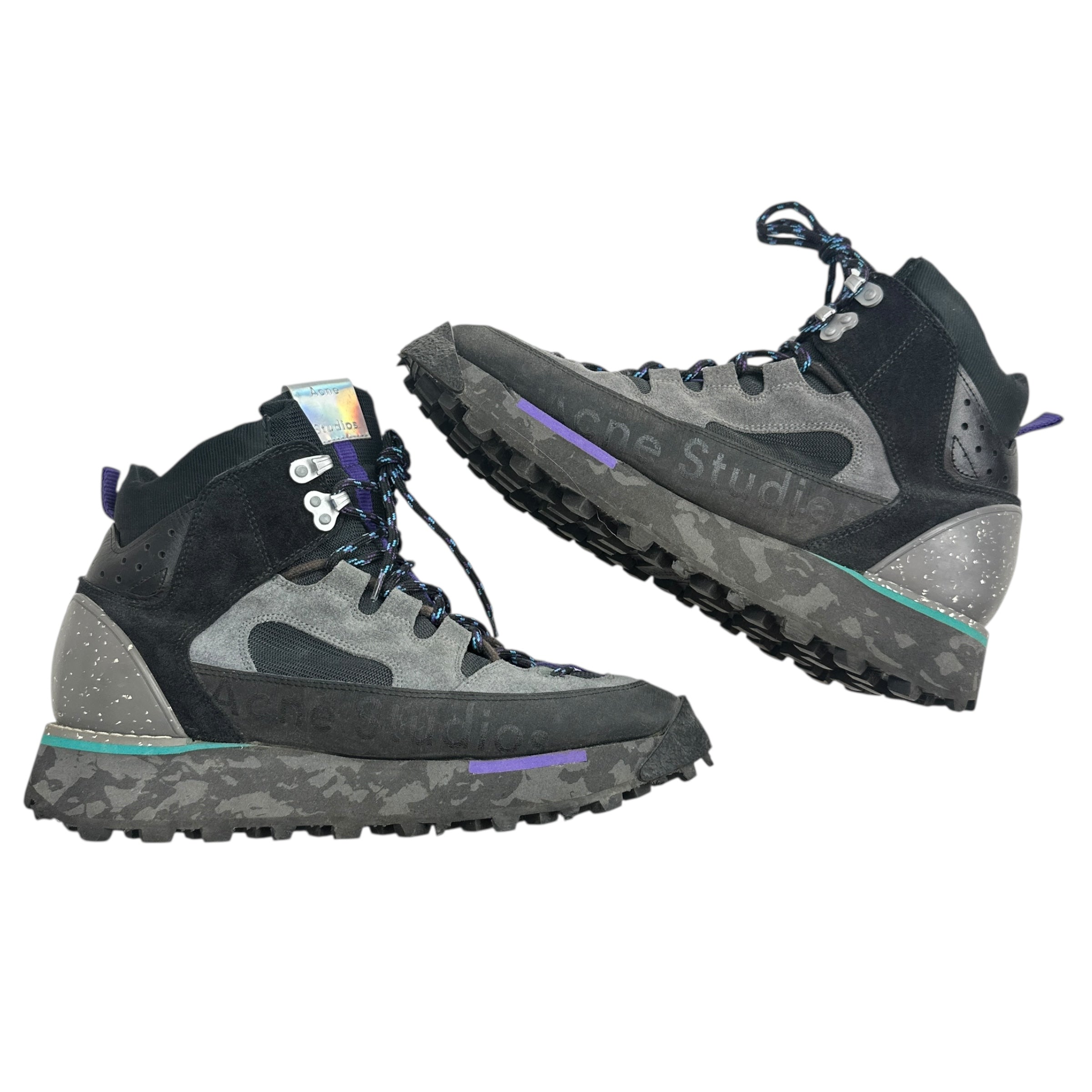 Acne Studios Trekking Boot “Multi Black” (Used)