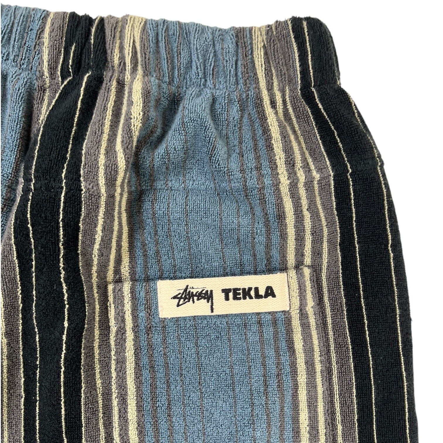 Stussy x Tekla Terry Shorts Muli Striped