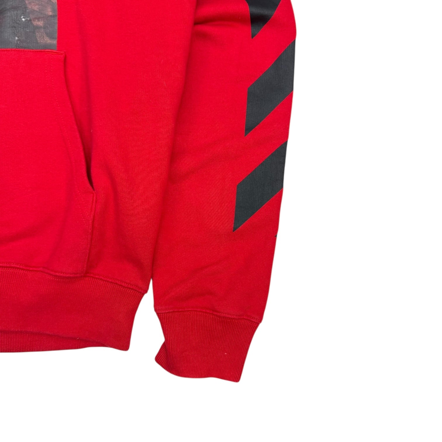 Off-White Temperature Mona Lisa Hoodie Red