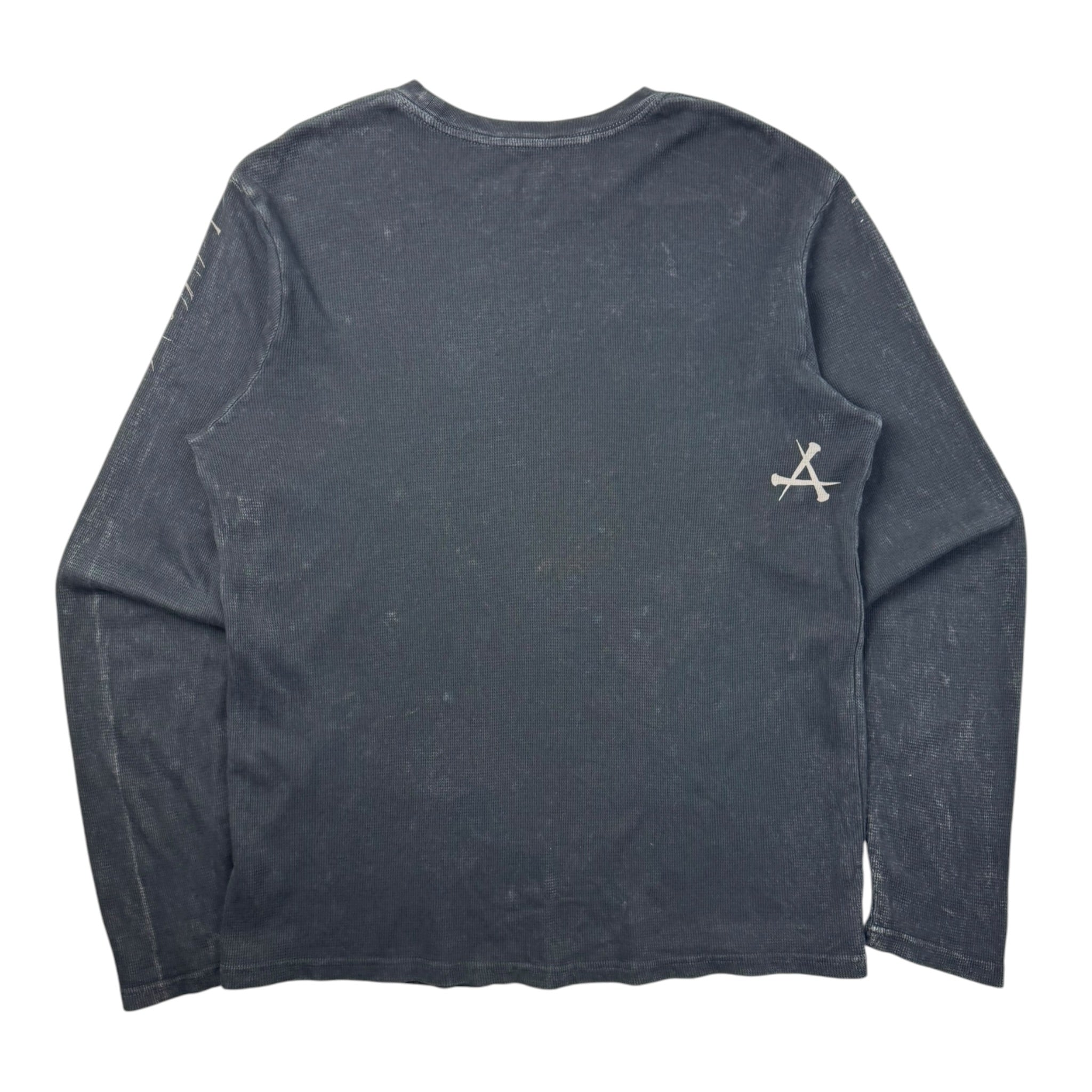Y2K Affliction Screaming Skulls Thermal Longsleeve