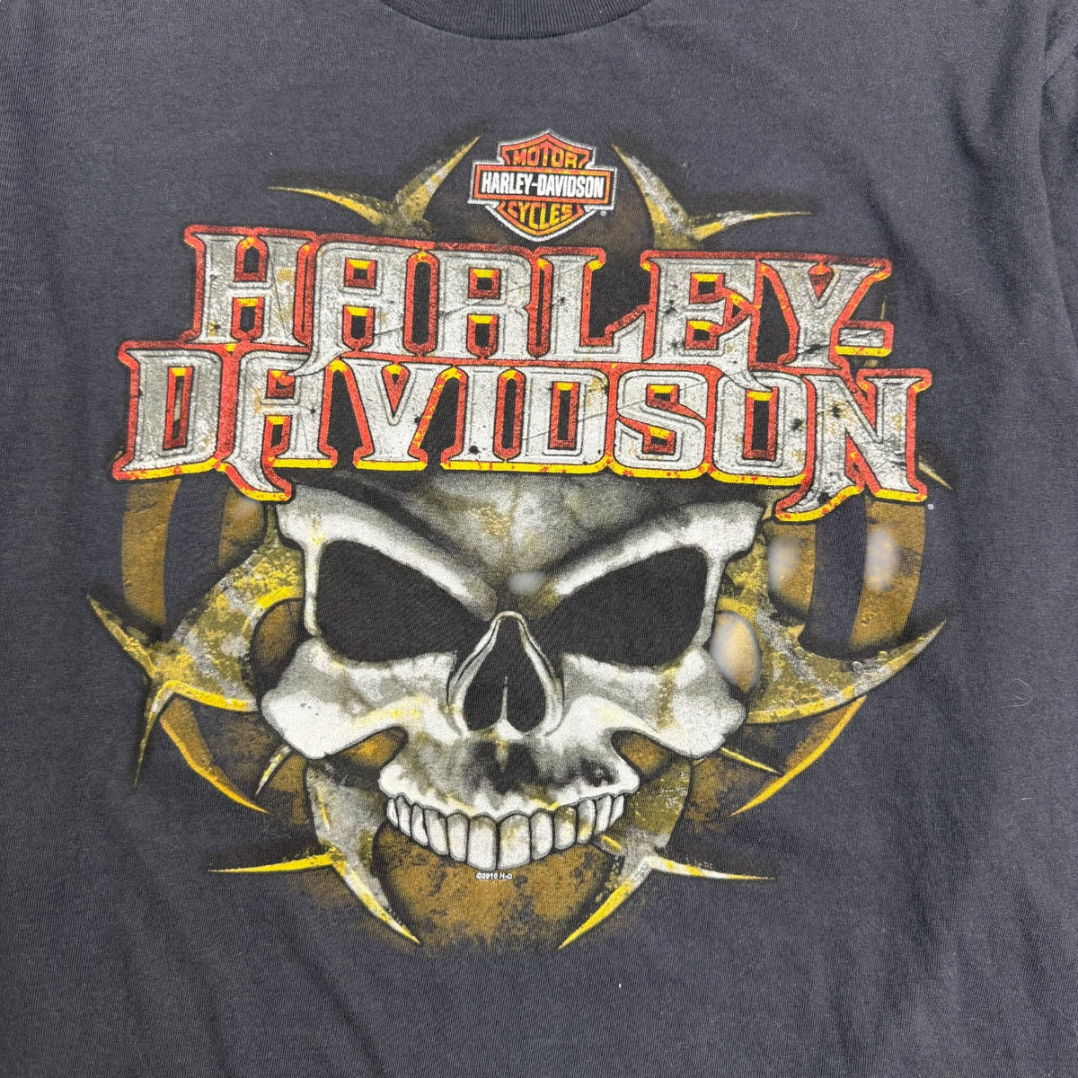 Vintage Harley Davidson Of The Cayman Islands L/S Tee Black