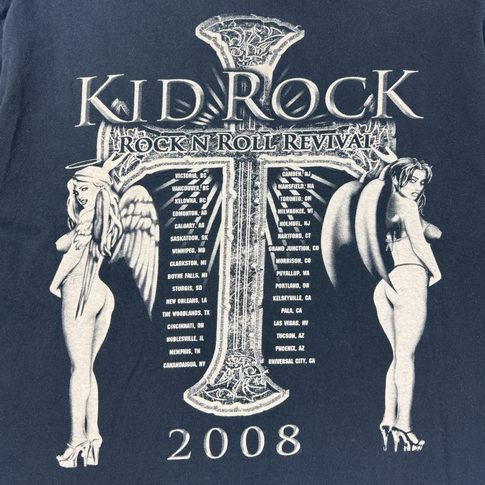 2008 Kid Rock ‘N’ Roll Revival Tour T-Shirt
