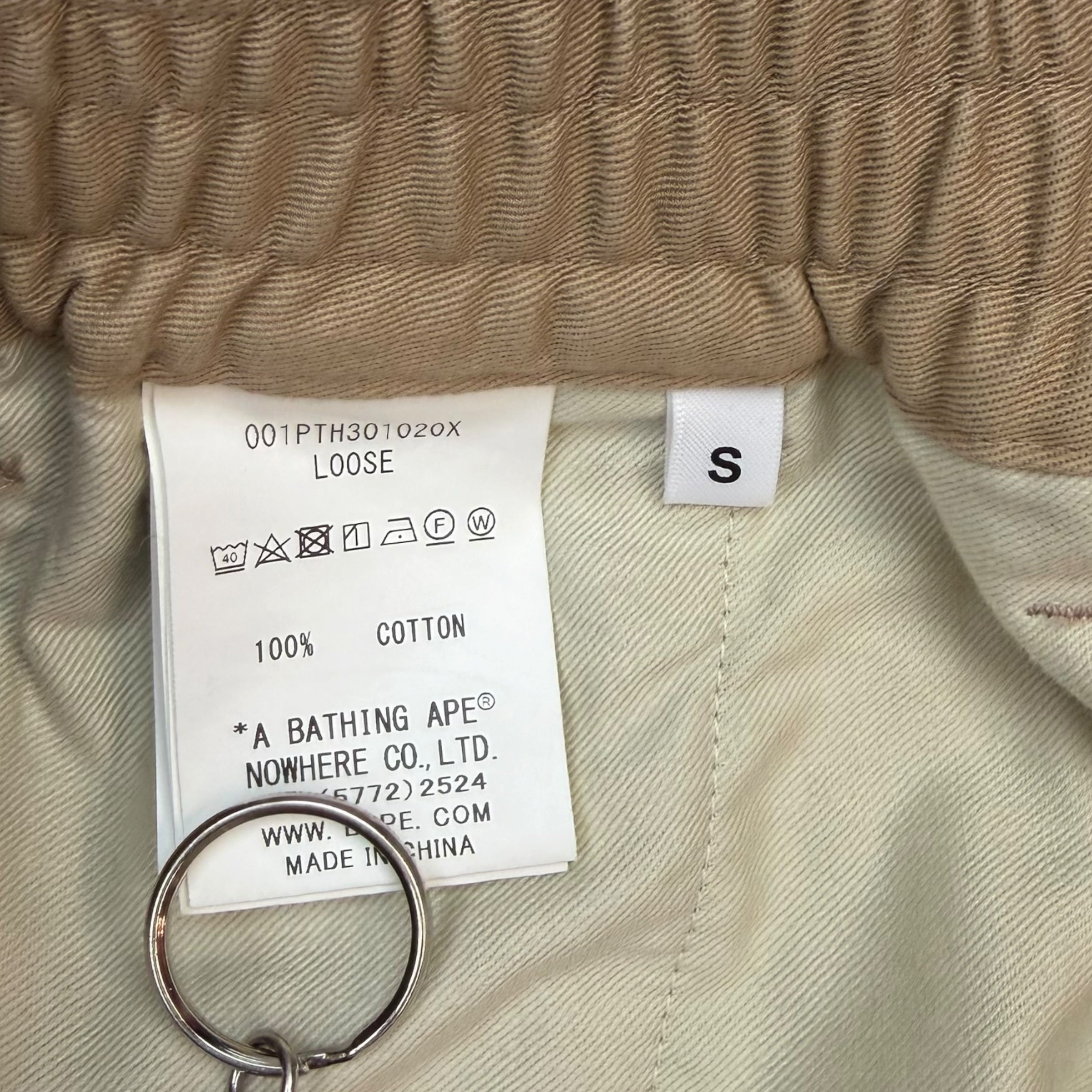 A Bathing Ape BAPE Chino Pants Khaki