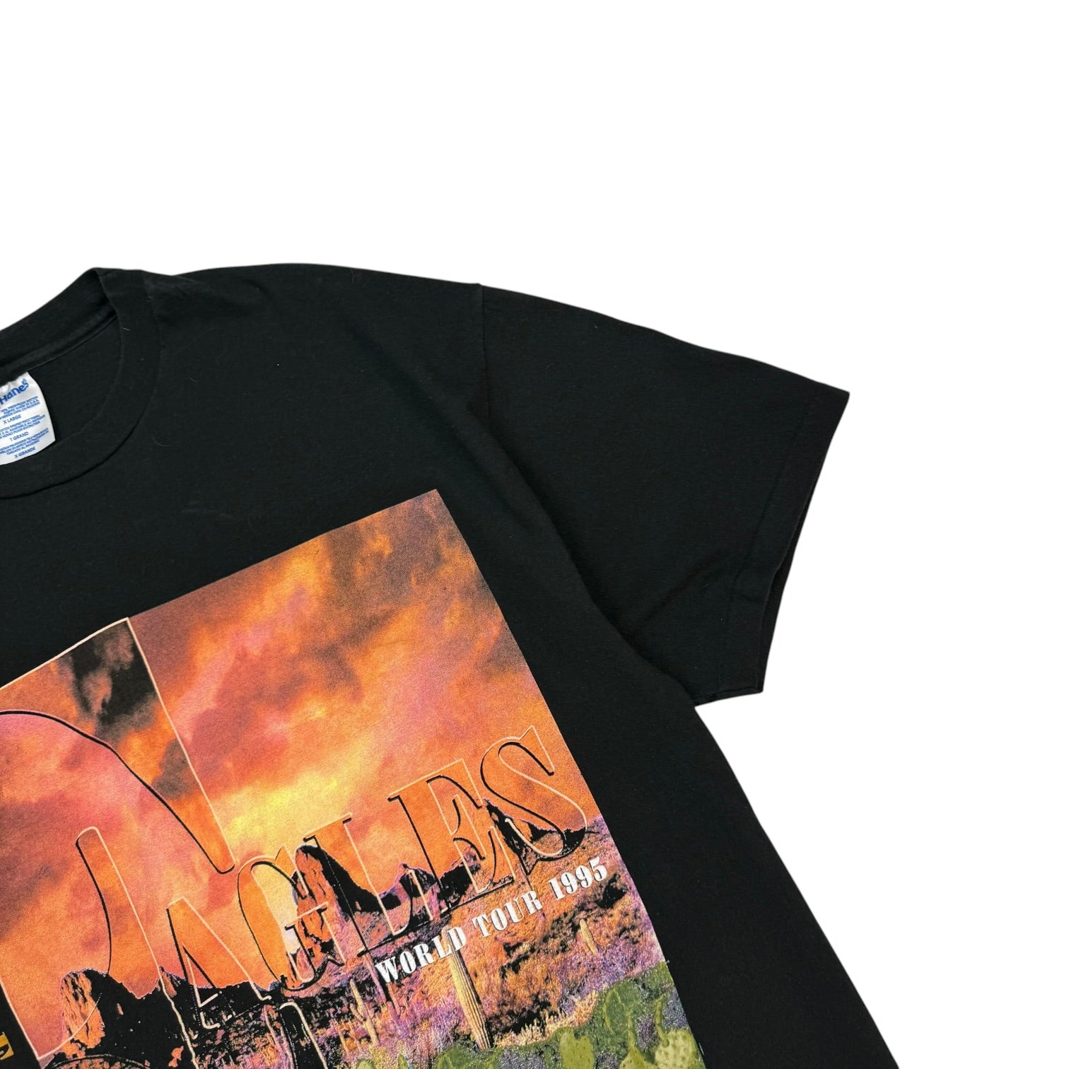 1995 Eagles Hell Freezes Over Tour Tee Black
