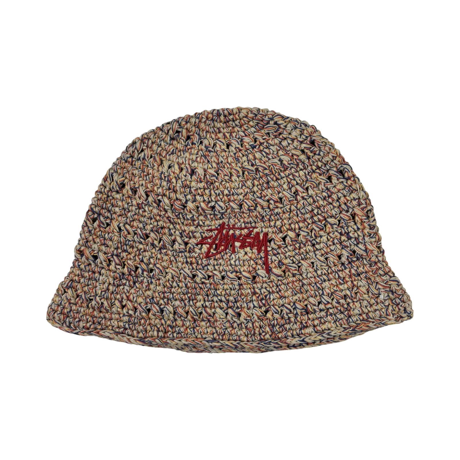 Stussy Hemp Stock Knit Bucket Hat Tan