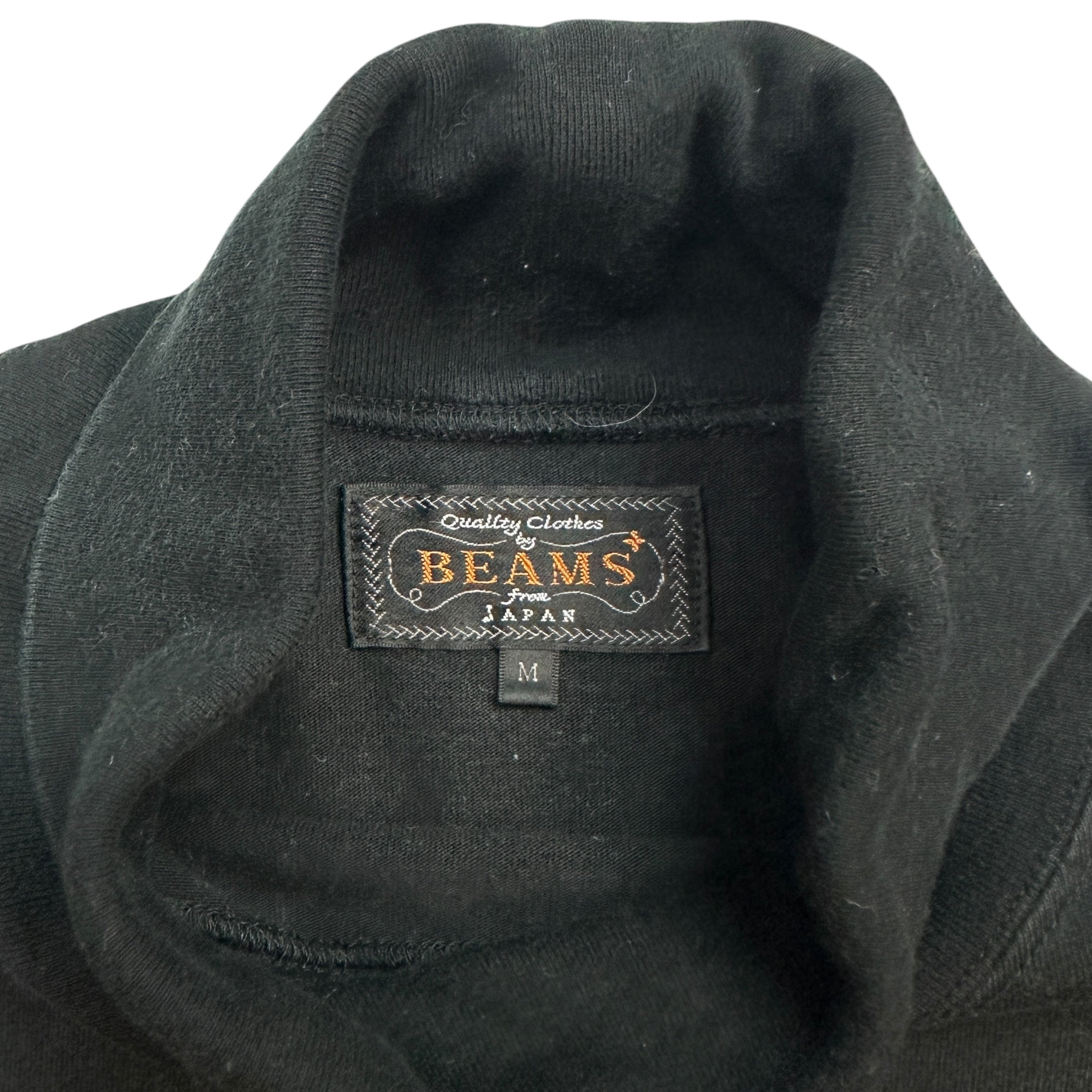 Beams Japan Turtle Neck Longsleeve Black