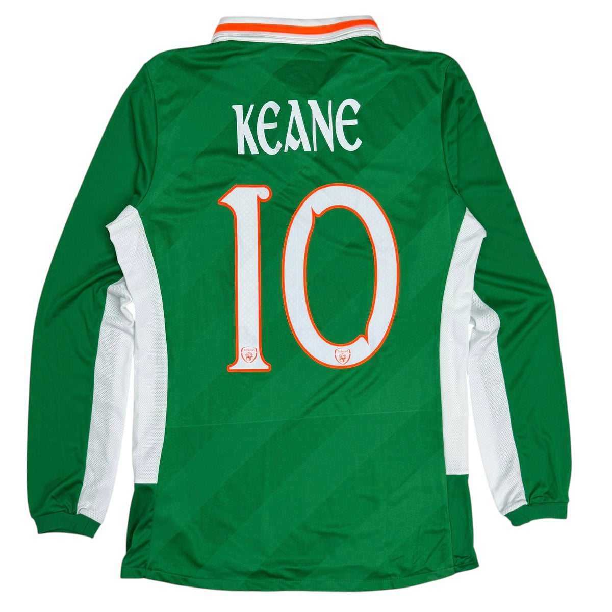 2004-06 Robbie Keane Republic Of Ireland Longsleeve Home Jersey Green