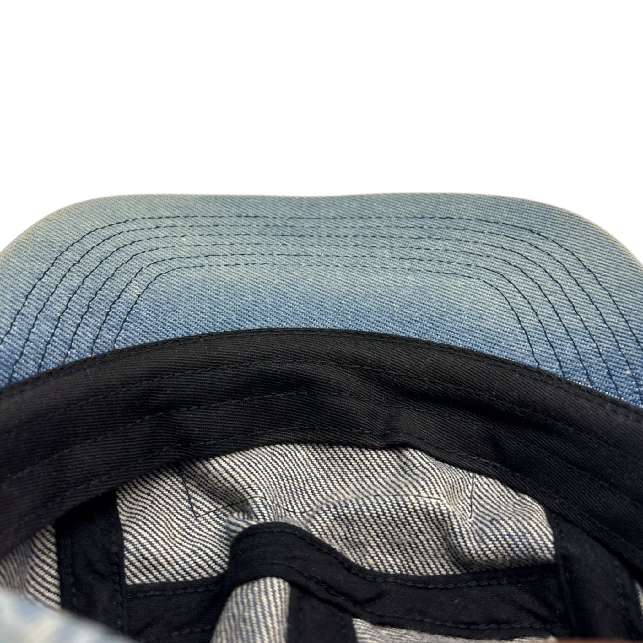 Supreme Washed Chino Twill Camp Cap Dirty Indigo