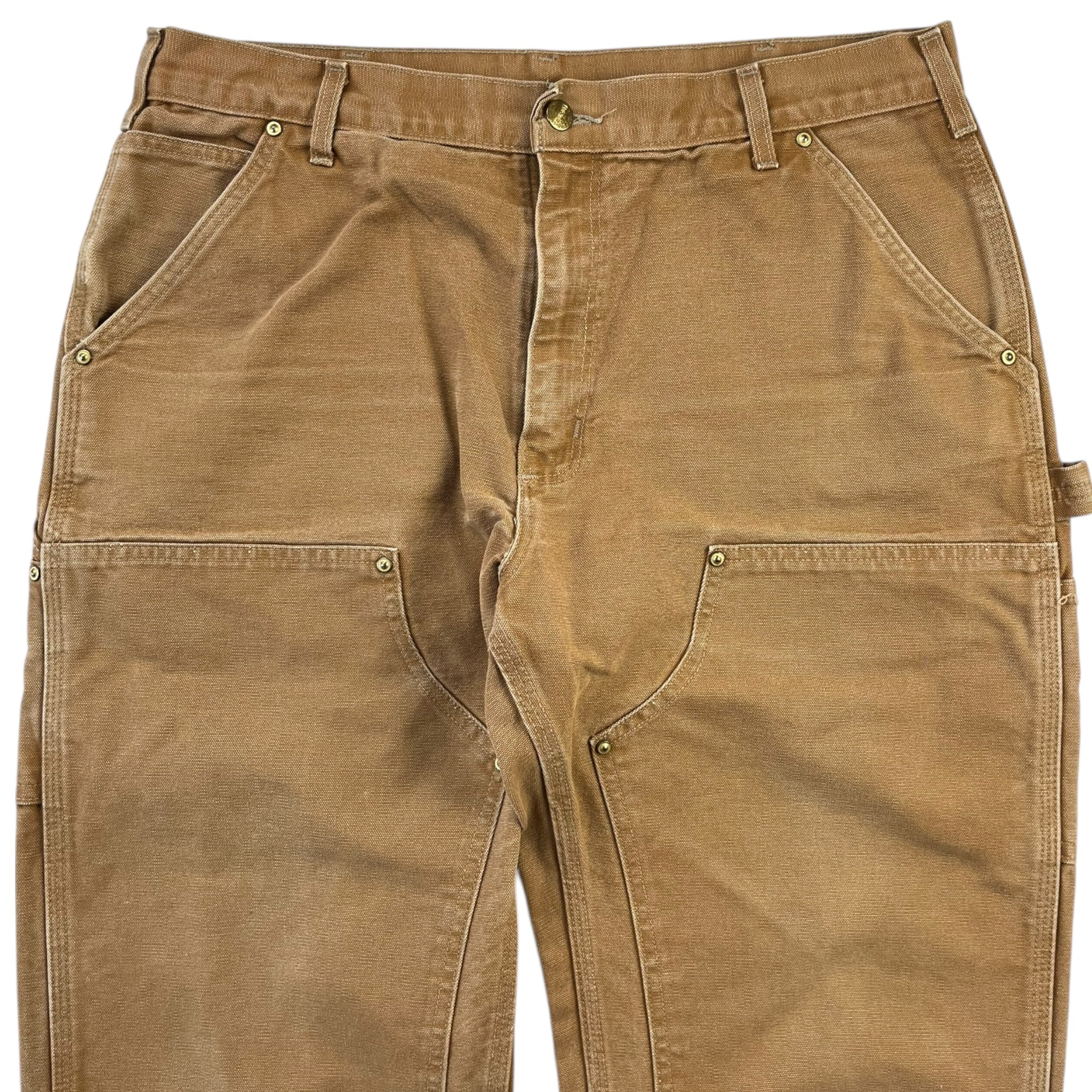 Carhartt miUSA Faded Tan Double Knee Pants