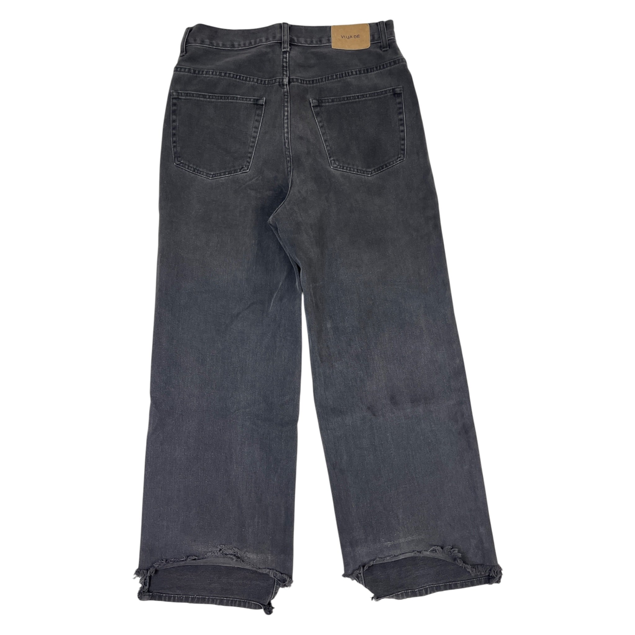 Vuja Dé Uneven Dye Denim Pants Grey