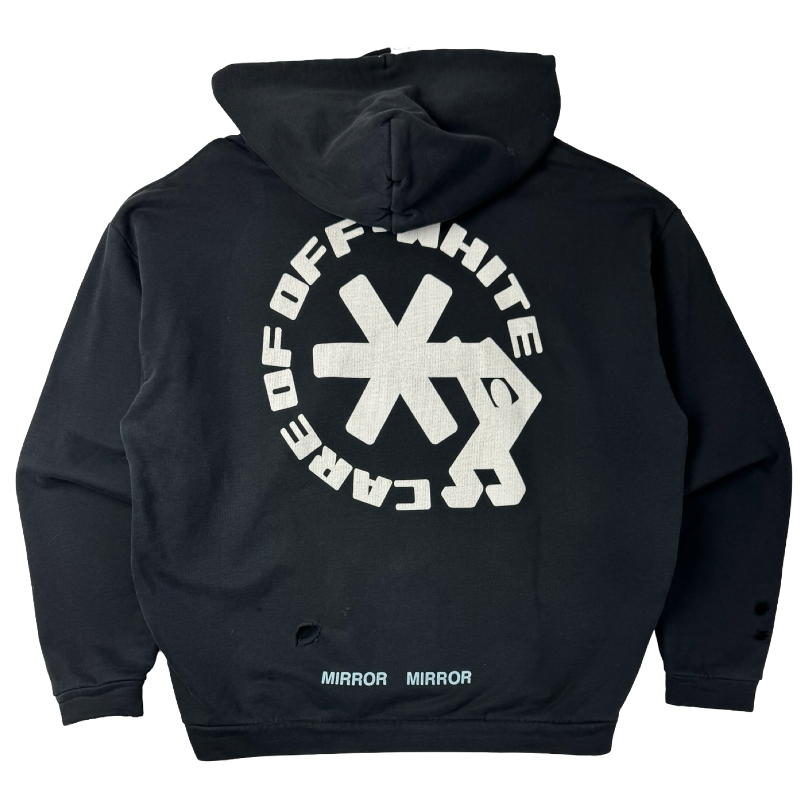 Off-White Mirror Mirror Hoodie Black