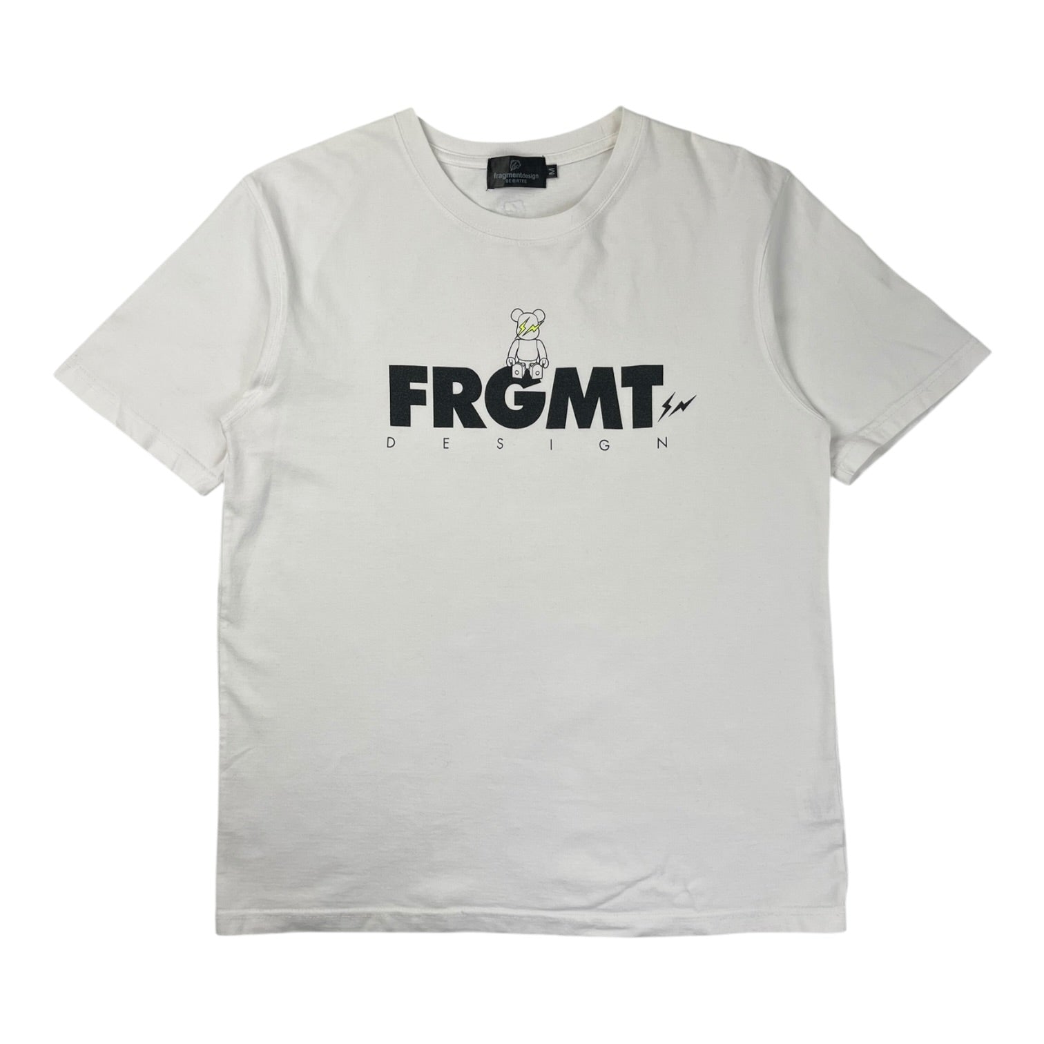 Fragment Design x Medicom Toy BE@RTEE White
