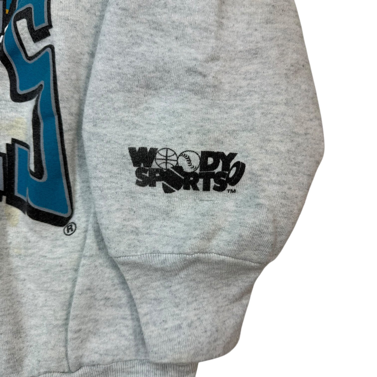 1991 San Jose Sharks Crewneck Grey