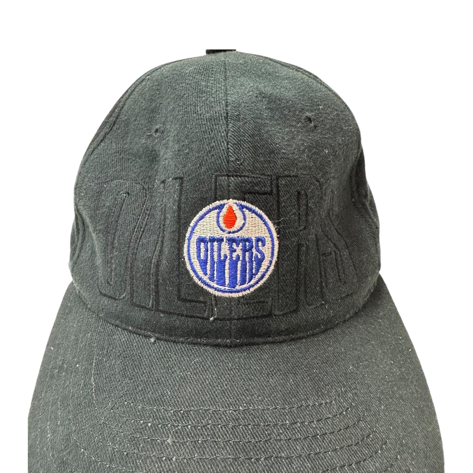 Vintage Edmonton Oilers StrapBack Black