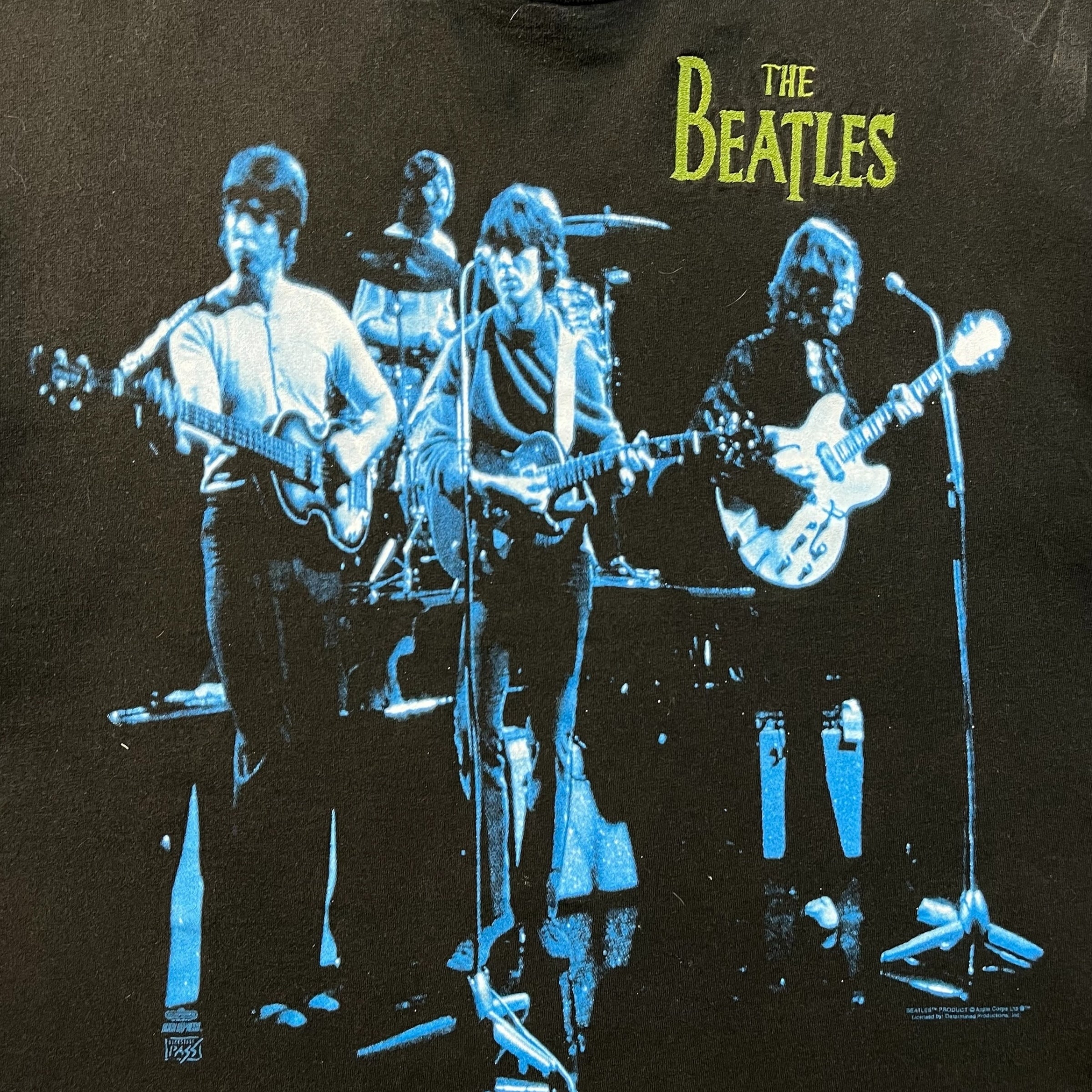 Vintage Meet The Beatles Tee Black