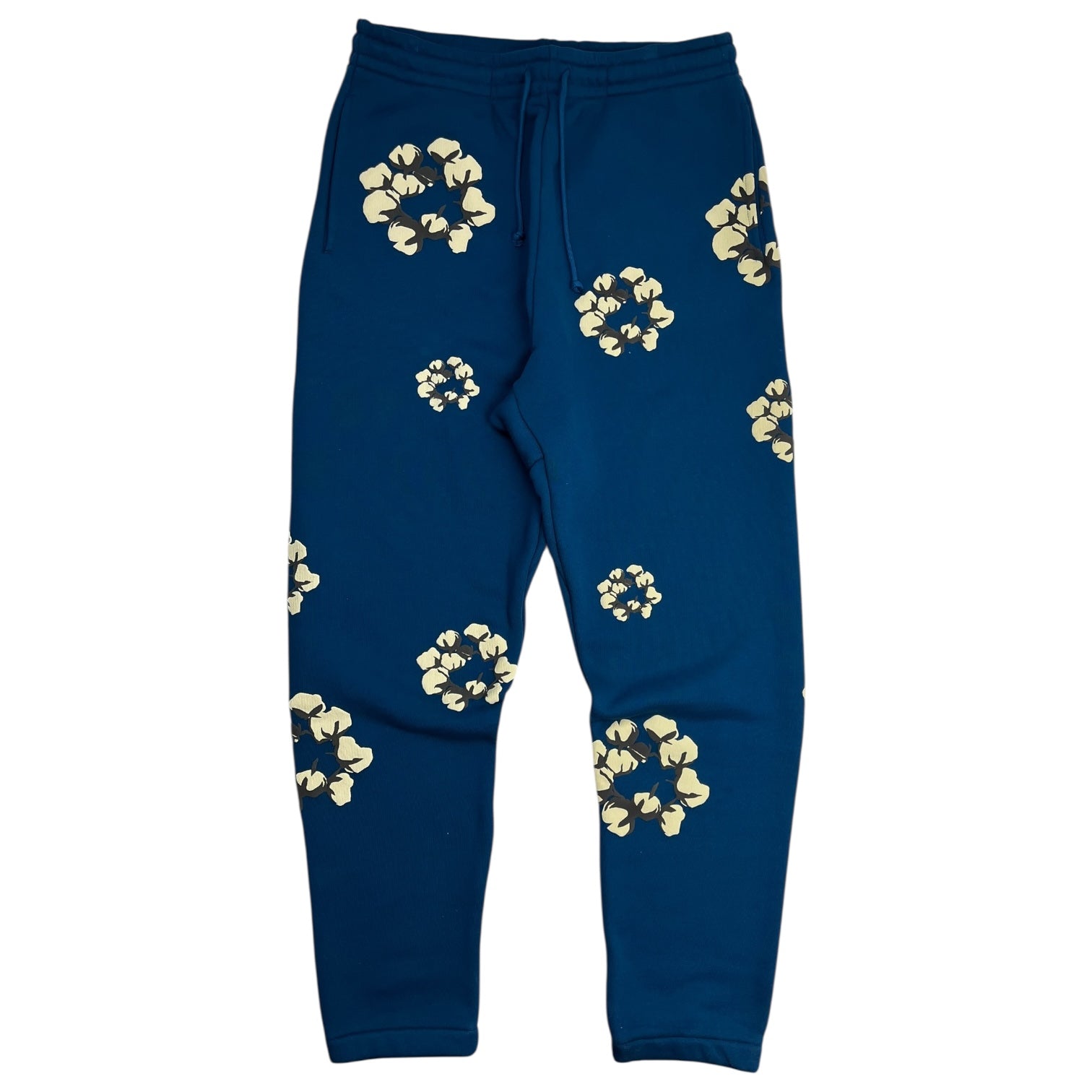 Denim Tears x CPFM Cactus Tears Wreath Sweatpants Navy