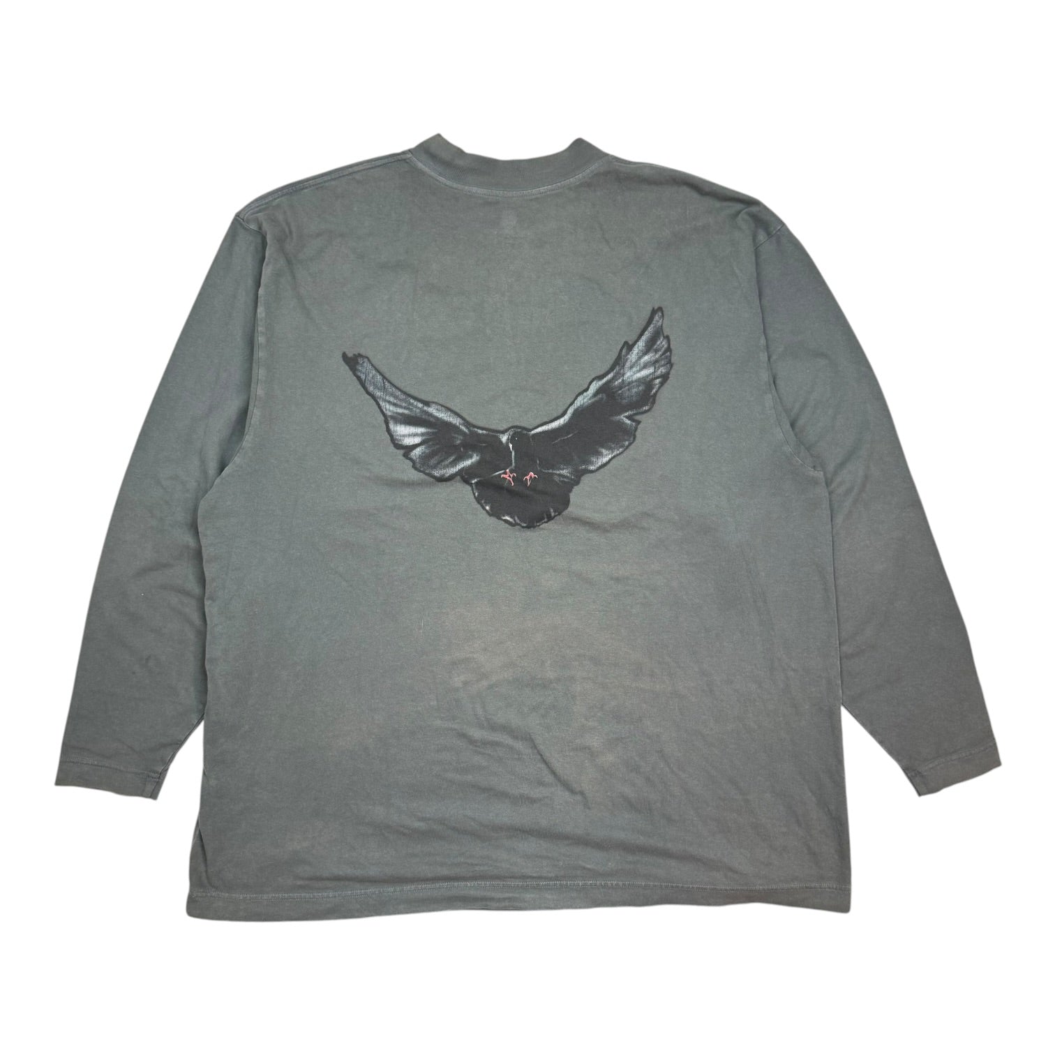 Yeezy Gap Dove L/S Tee Dark Grey