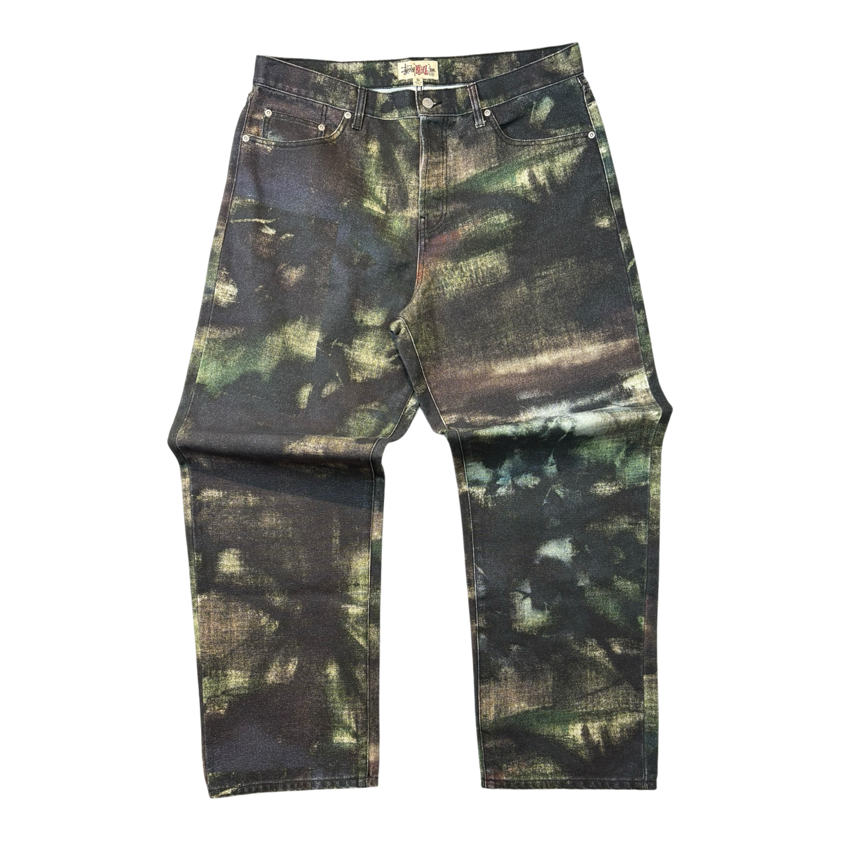 Stussy Big Ol Jeans Stenpat Camo