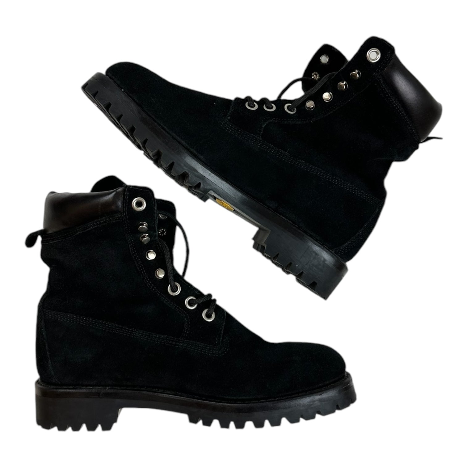 Stüssy x Our Legacy Workshop Survivor Boot Washed Black Suede (Used)