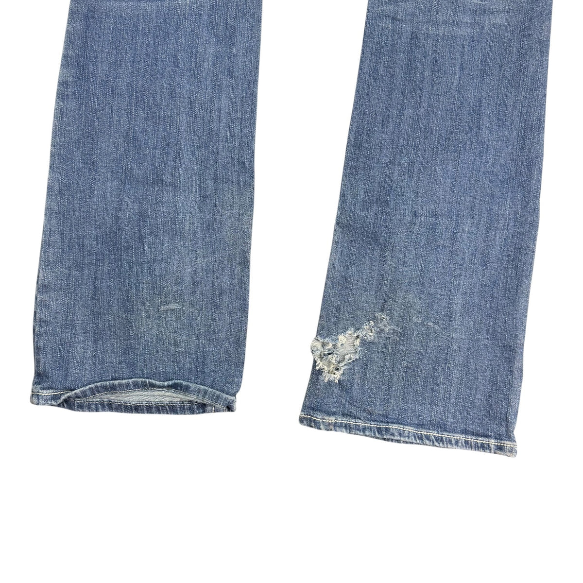 (W) Vintage Y2K Affliction Bootcut Denim Pants Medium Wash