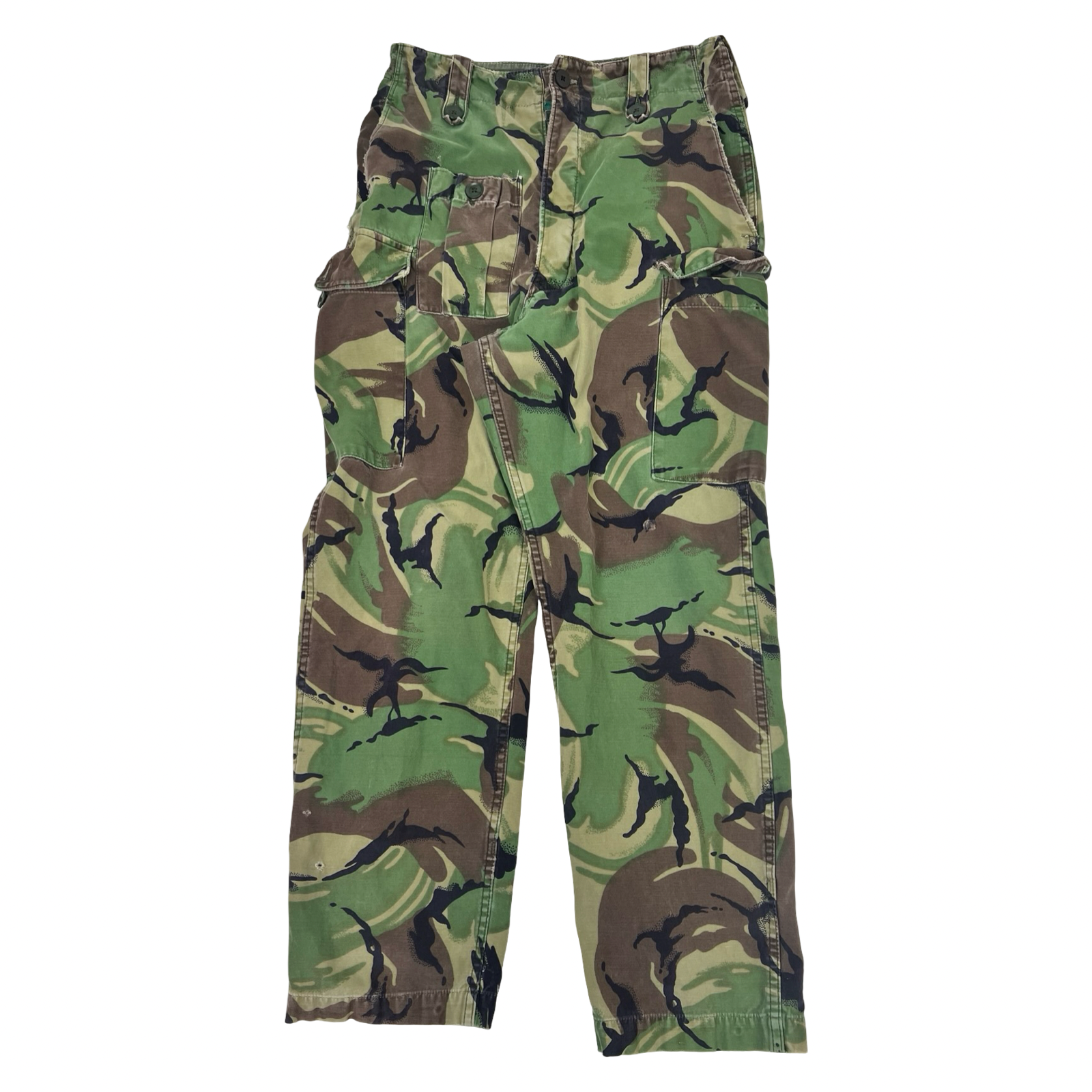 Vintage British Army Disruptive Pattern Material Combat Trousers