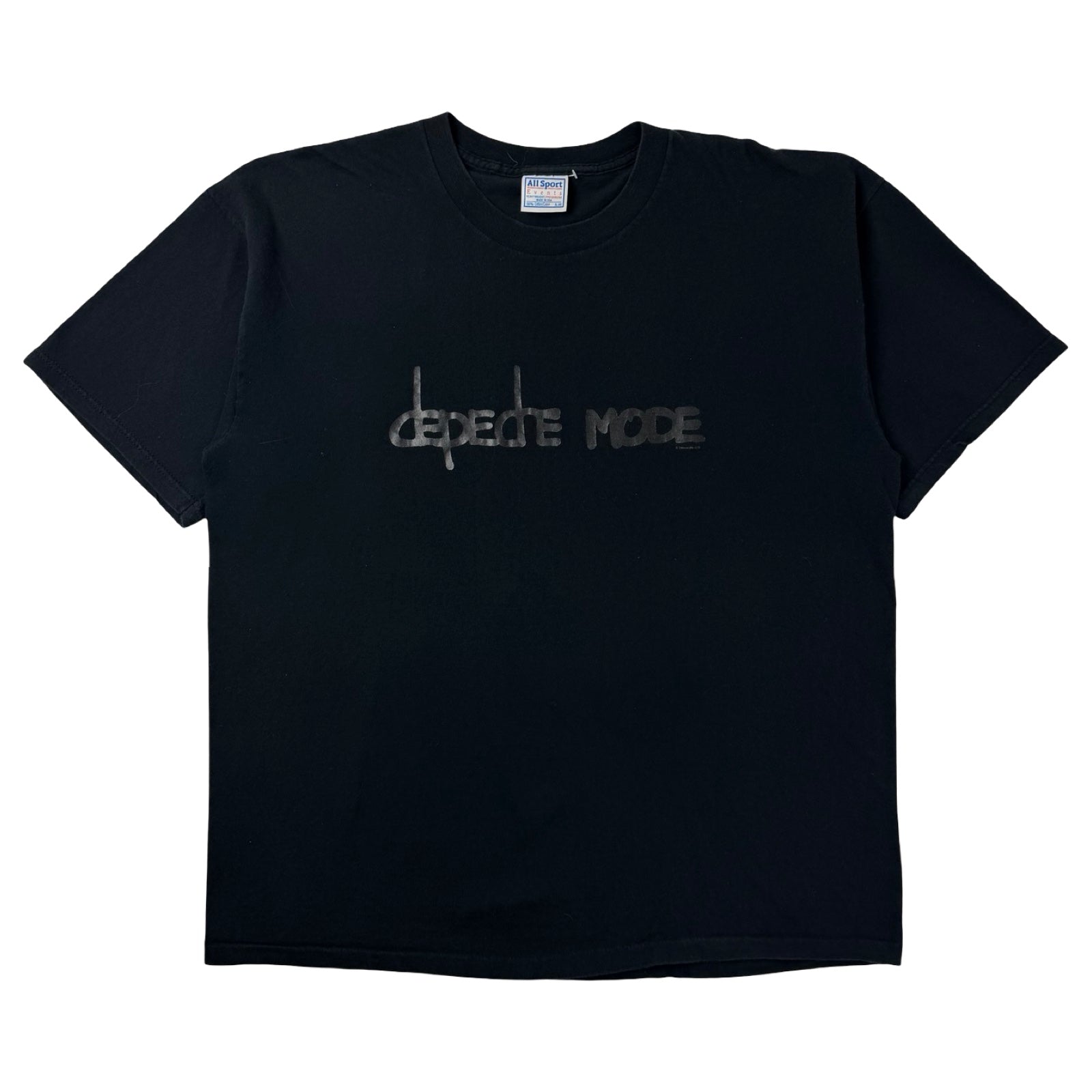 Vintage Depeche Mode Exciter Tour T-Shirt Black