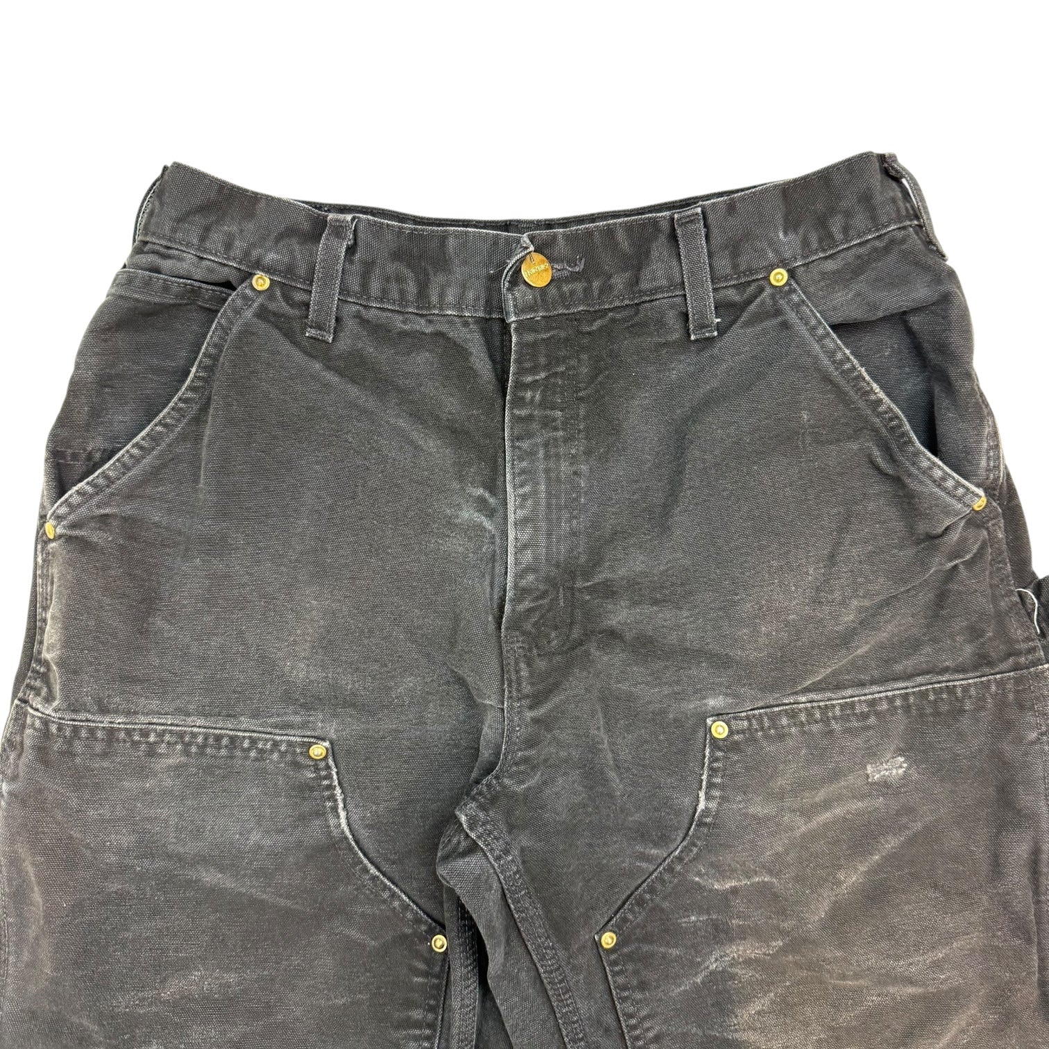 Vintage Carhartt Double Knee Pants Black
