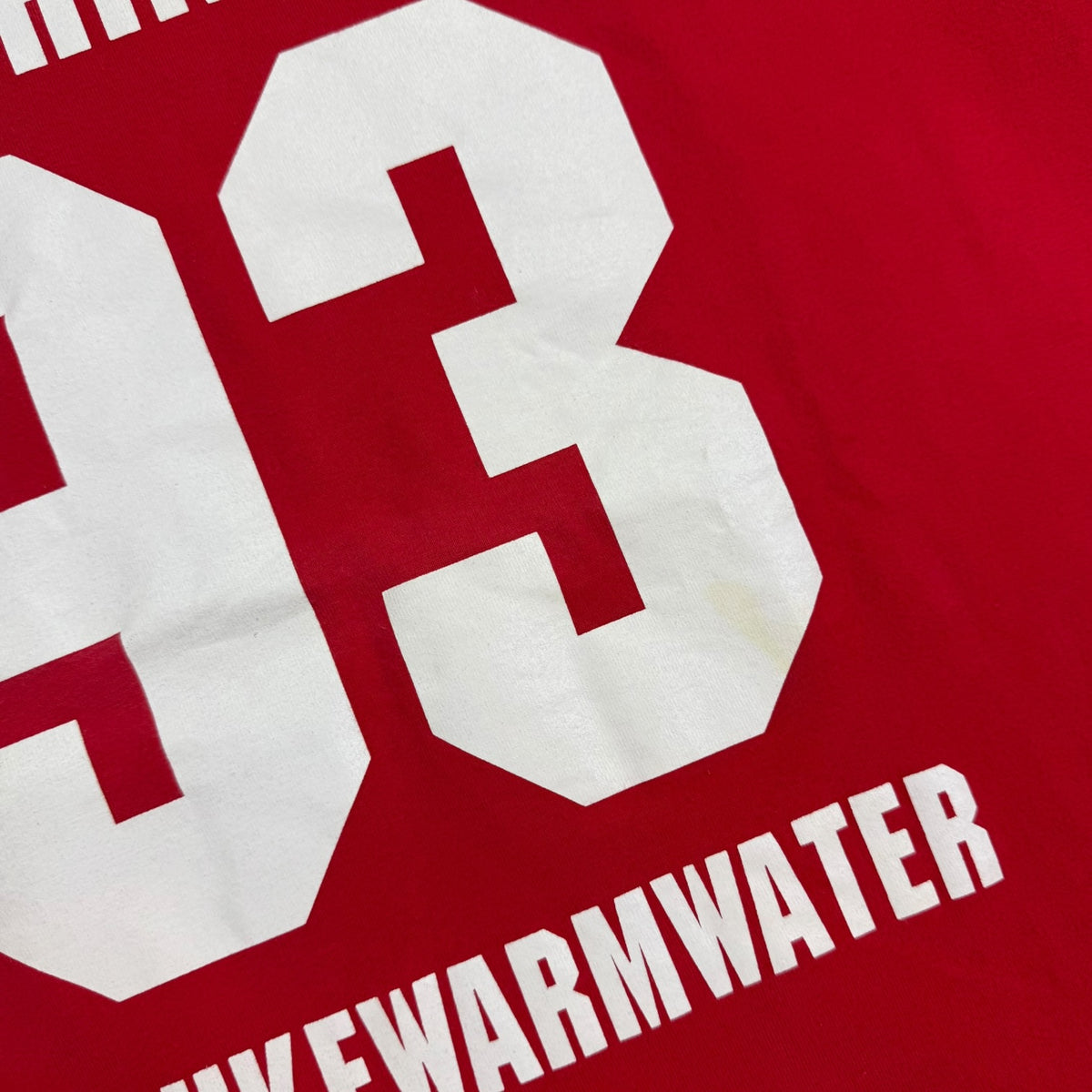 A Bathing Ape BAPE Jersey Tee Red