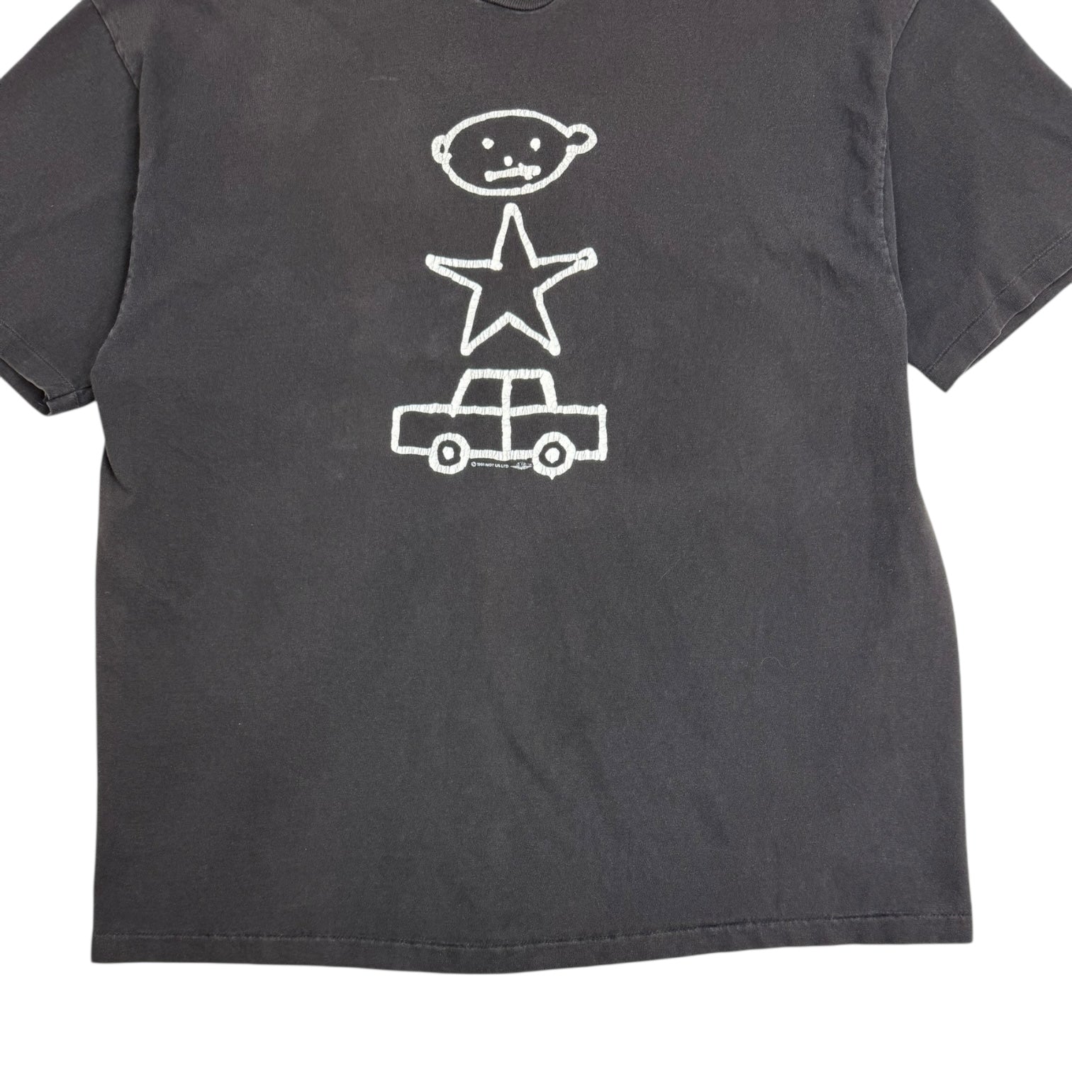 Vintage U2 Zoo TV Tour Tee Black