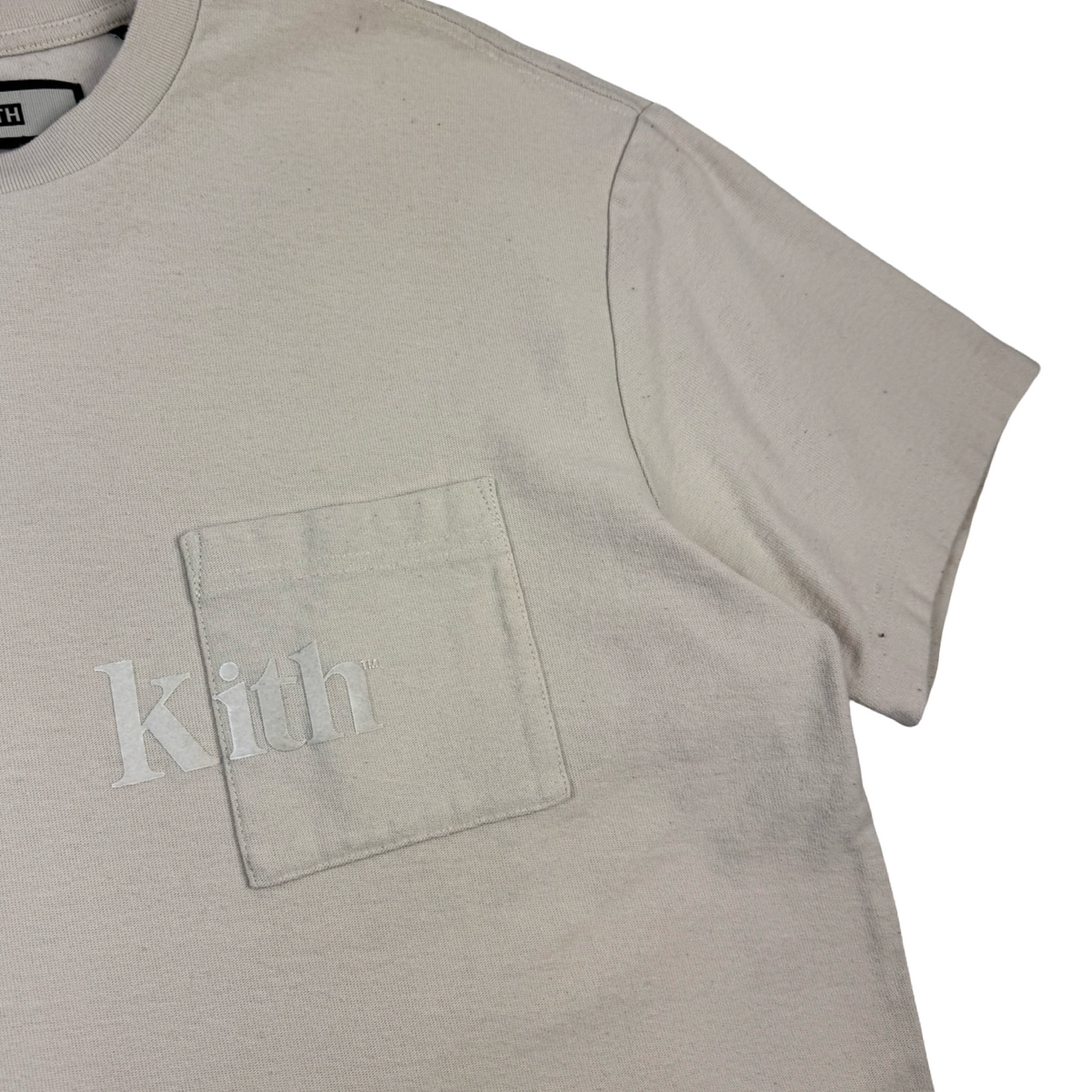 Kith Pocket T-Shirt Pale Beige