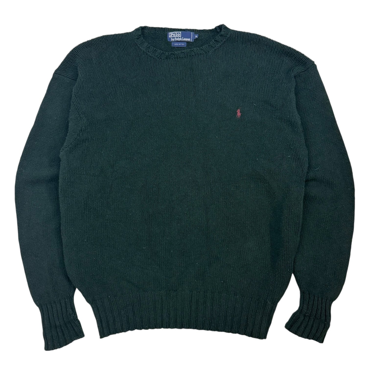 Vintage Polo Ralph Lauren Knit Sweater Green