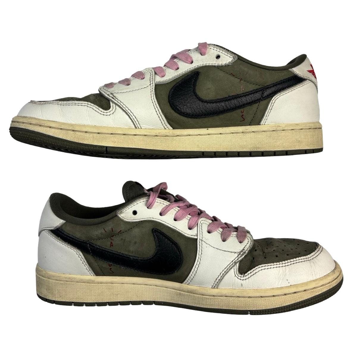 Jordan 1 Retro Low Travis Scott Medium Olive (Used)