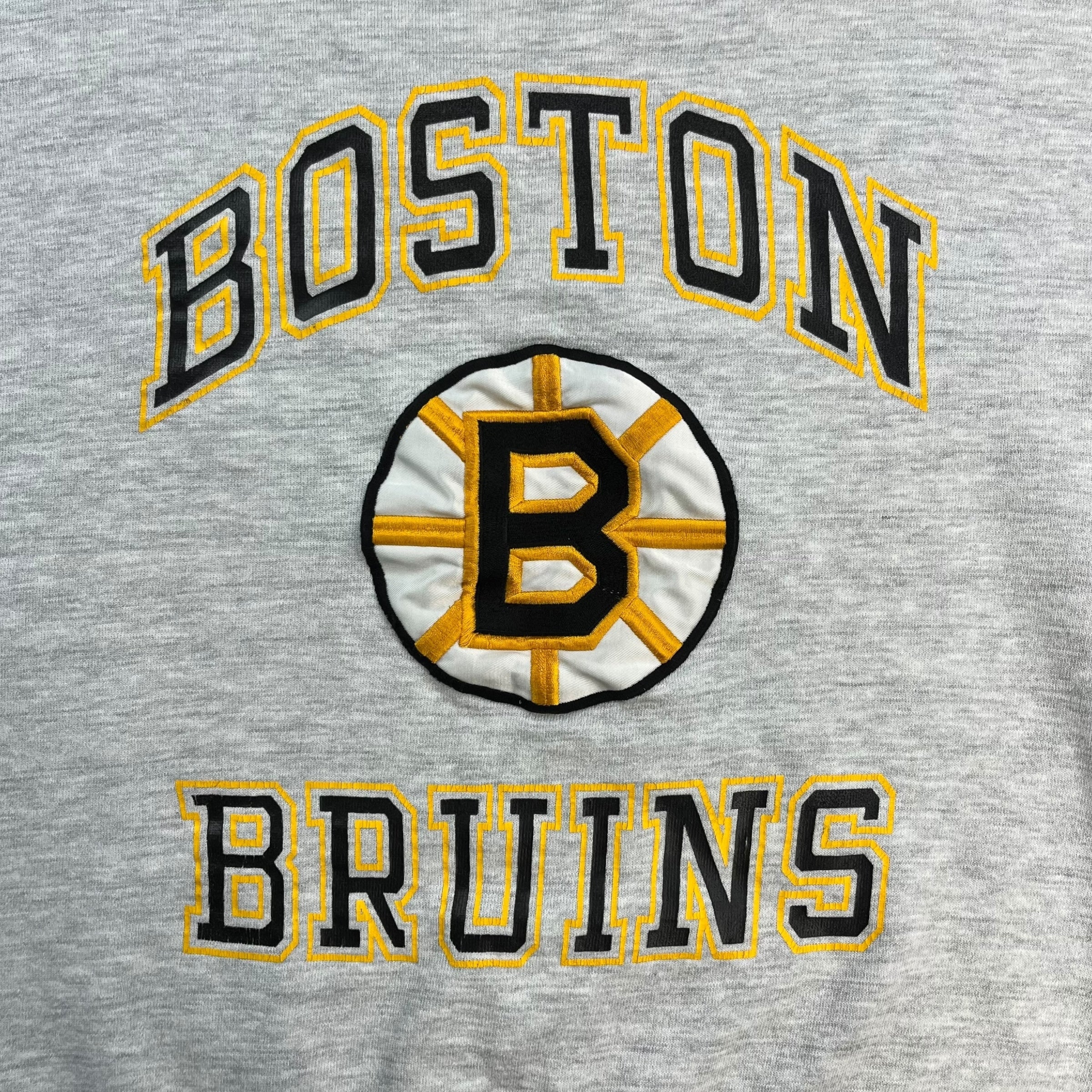 Vintage Boston Bruins Crewneck Light Grey