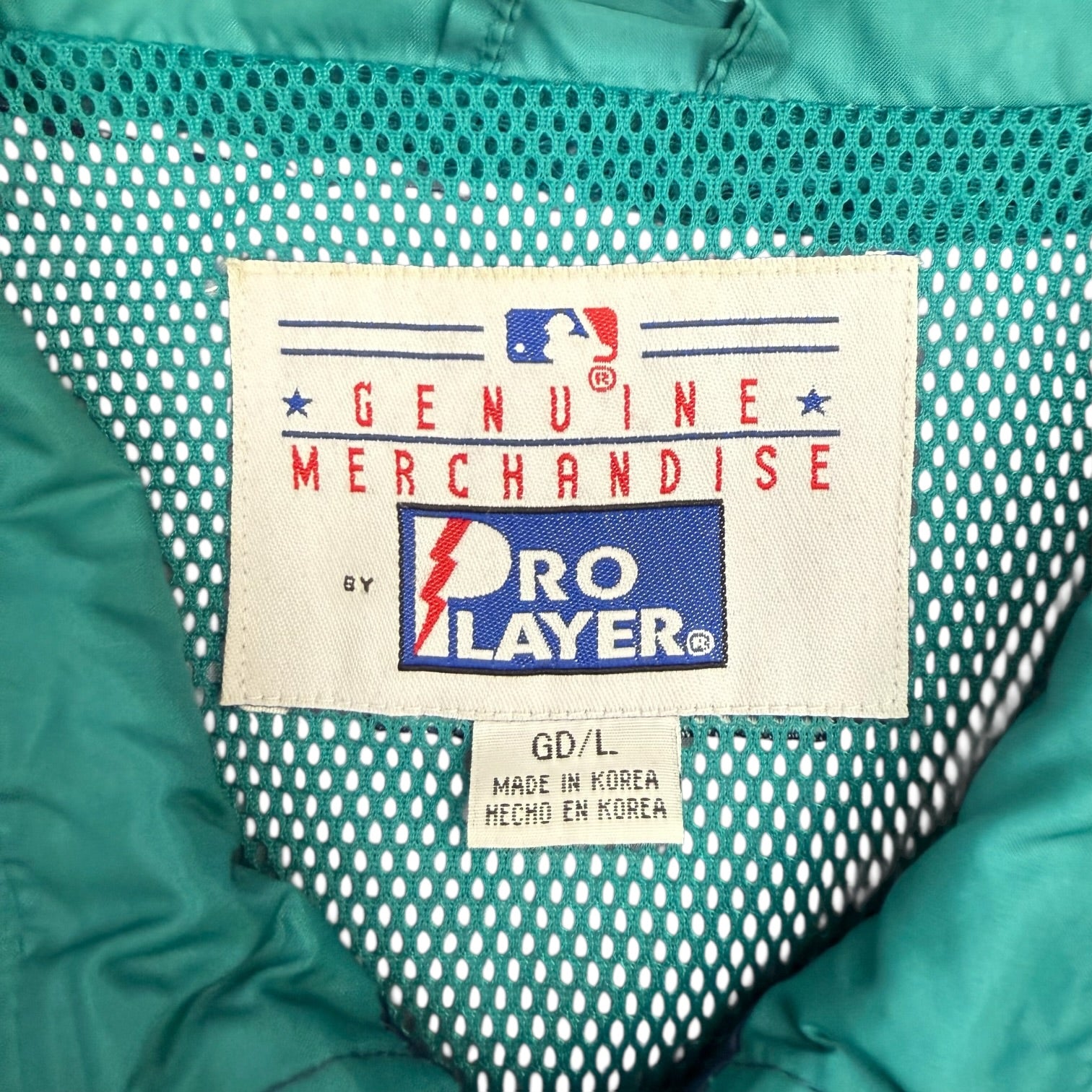 Vintage Pro Player Seattle Mariners Windbreaker Dark Blue