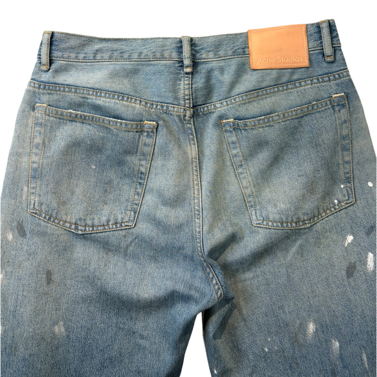 Acne Studios 2021M Trafalgar Loose Fit Jeans Blue