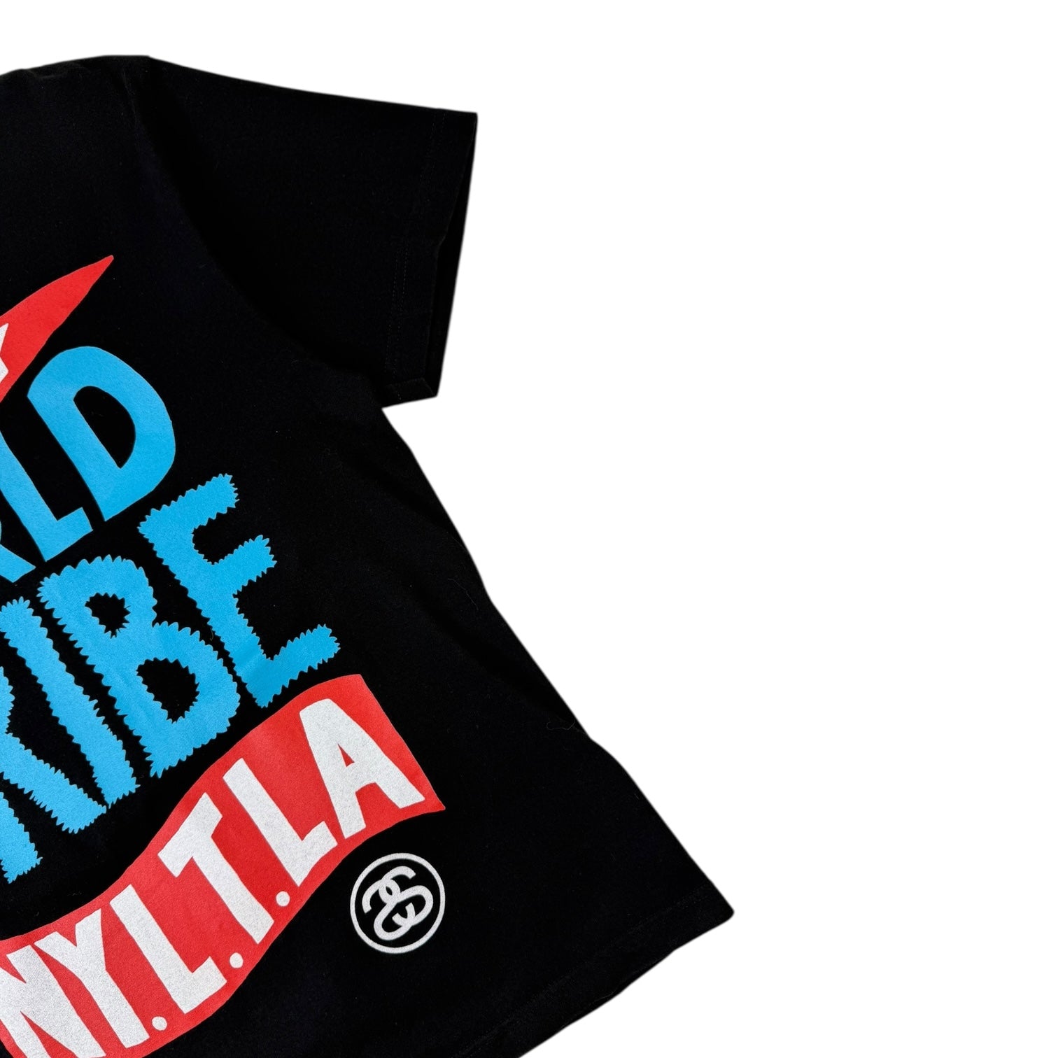 Stussy World Tribe NY.L.T.LA T-Shirt Black