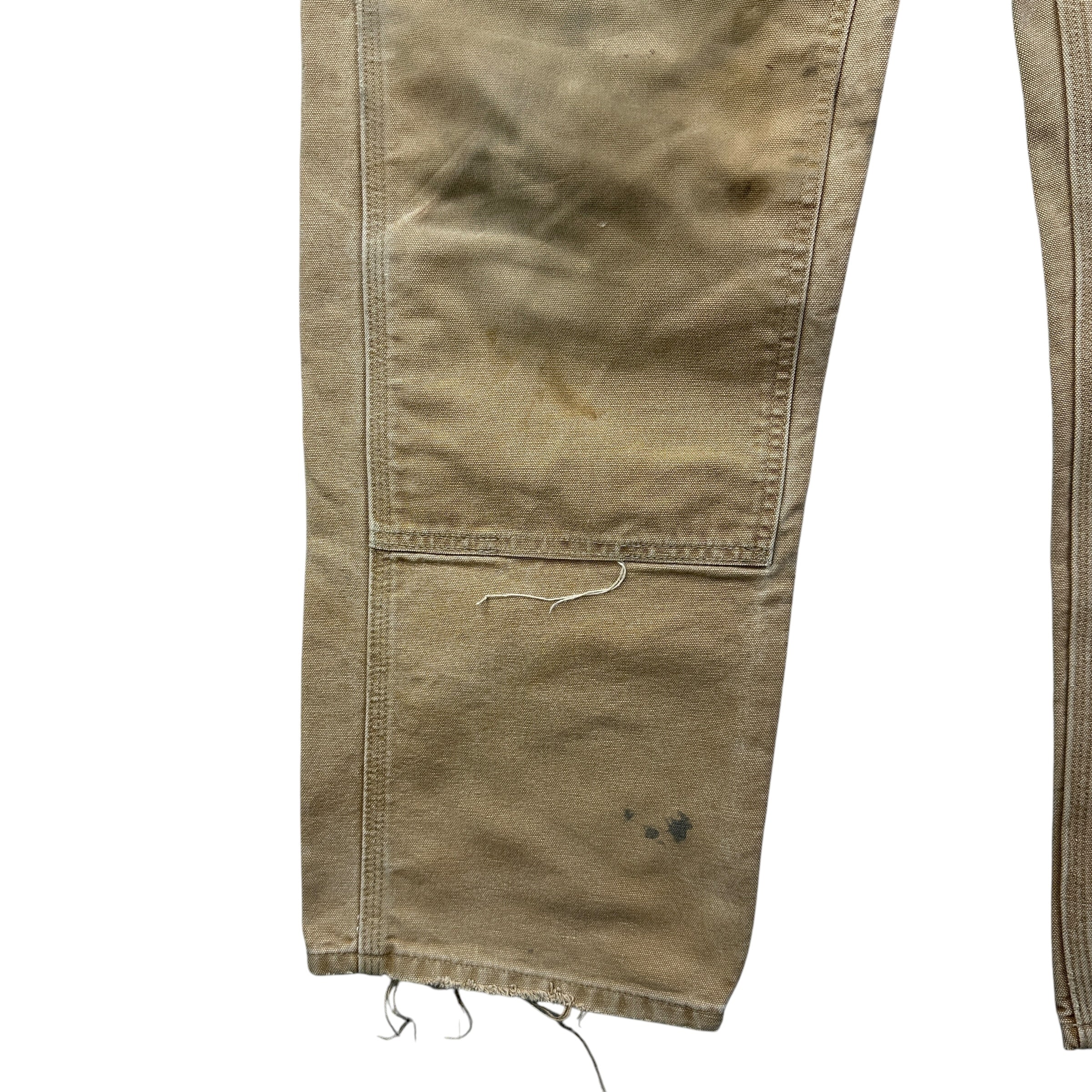 Vintage Carhartt Double Knees Pants Tan