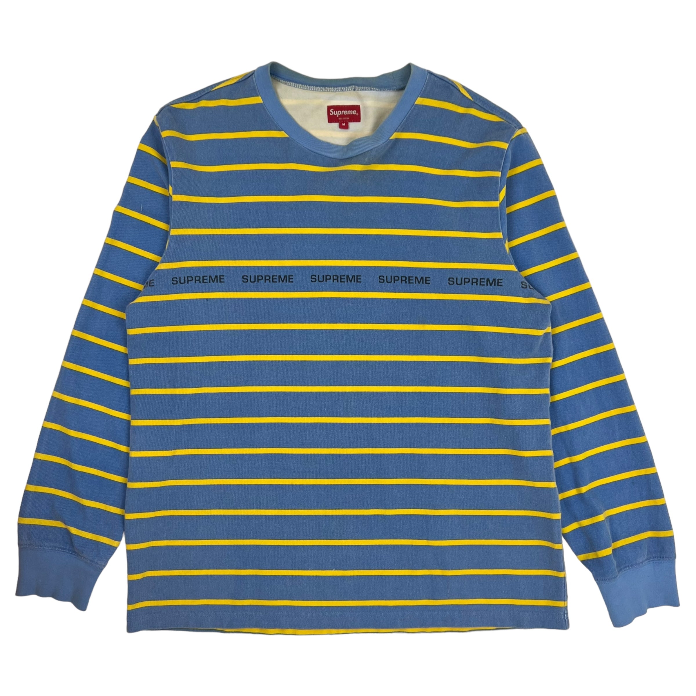 Supreme Printed Stripe Longsleeve T-Shirt
