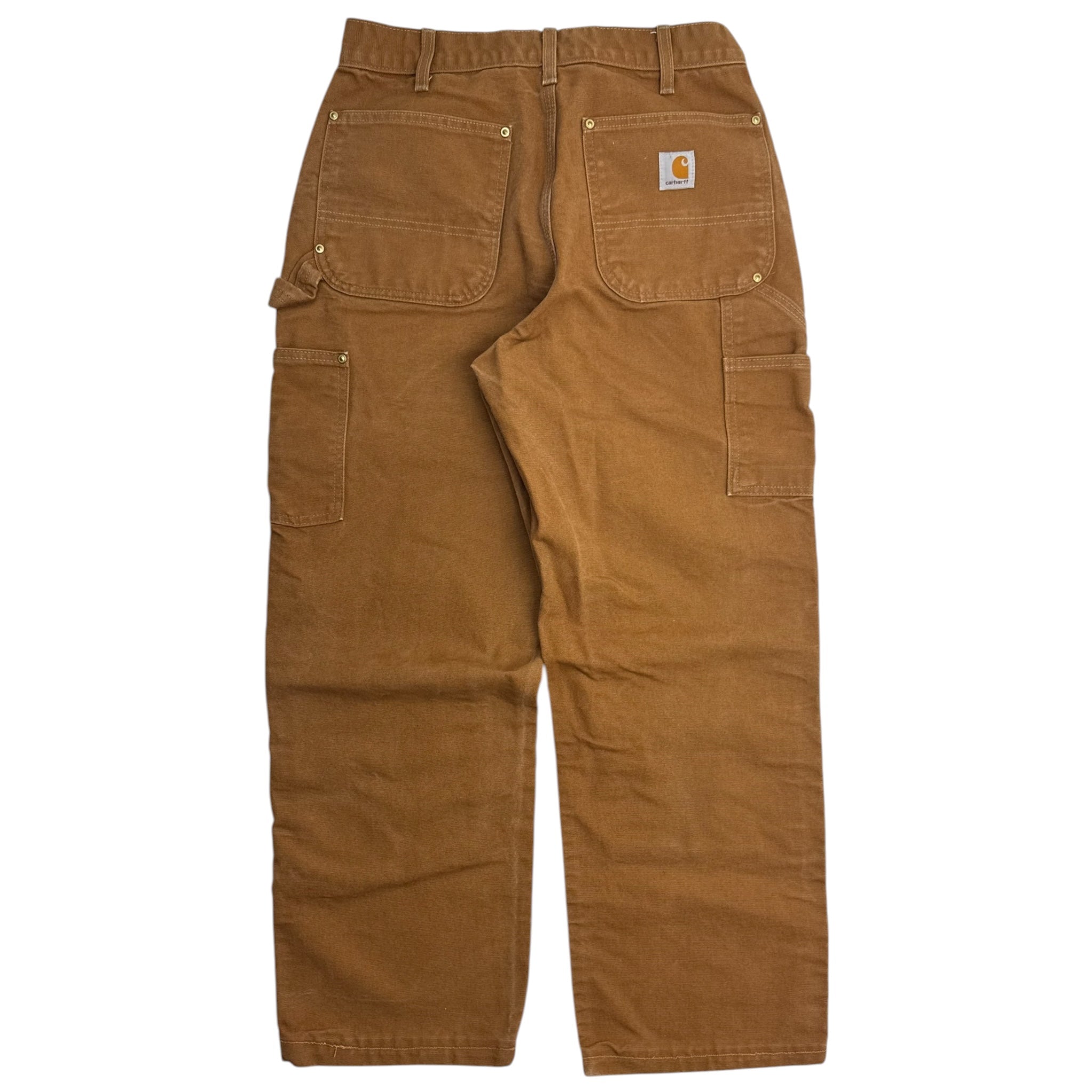 Vintage Carhartt Double Knee Bottoms Dark Tan